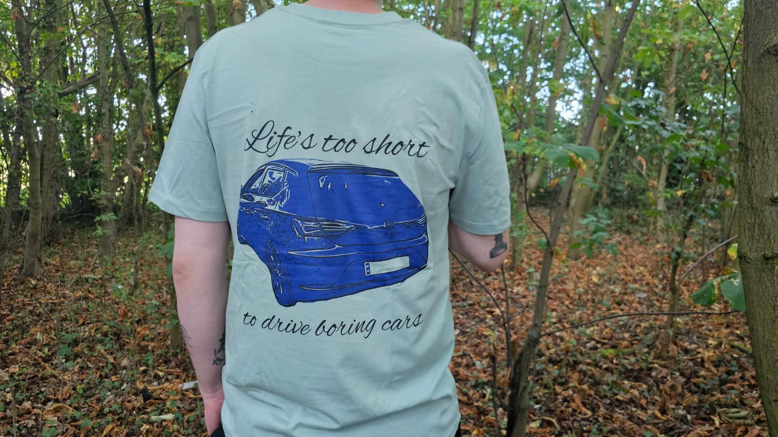 Life's too short To drive boring cars -Car Custom T-Shirt