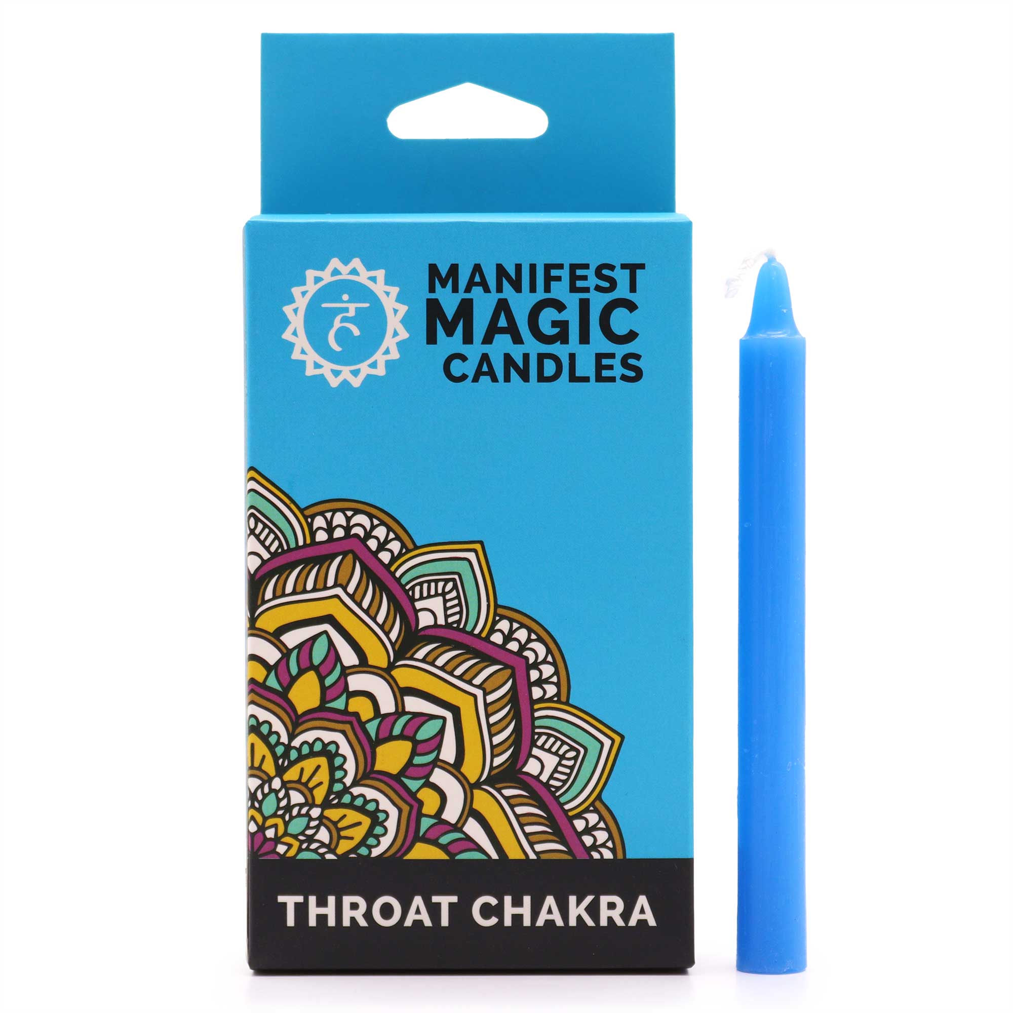 Manifest Candles Throat Chakra