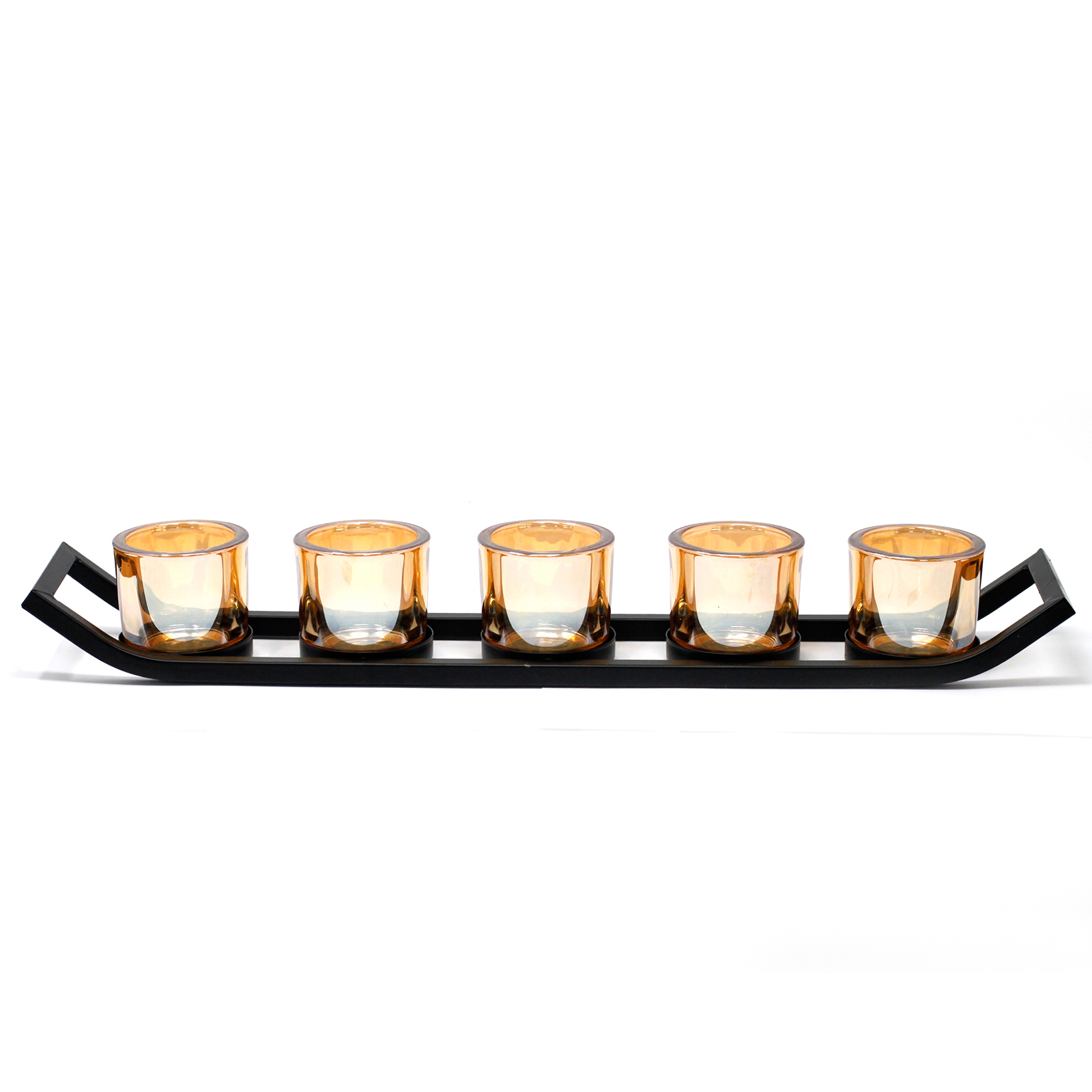 Modern Iron Tea Light Holder