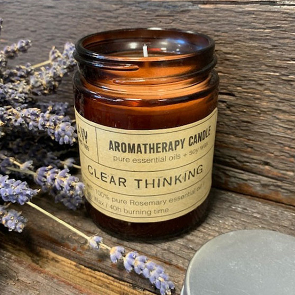 AW Aromatherapy Clear Thinking Candle 200g