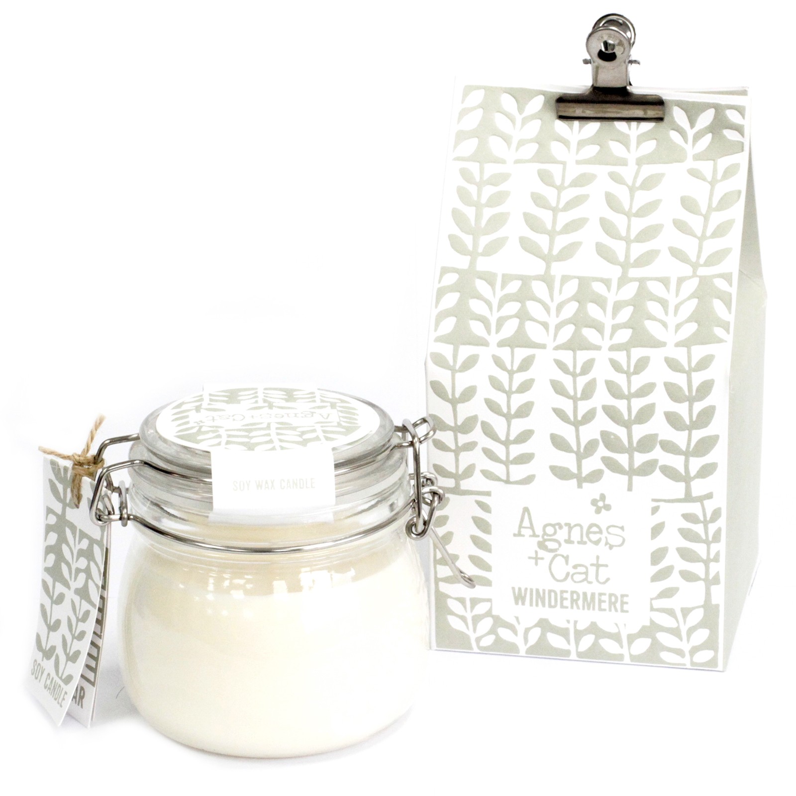 Agnes and Cat Jar Soy Wax Candles 400ml