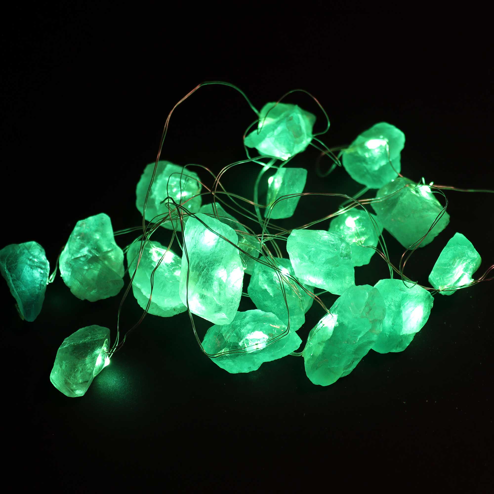LED Crystal Jade Gemstone Lights