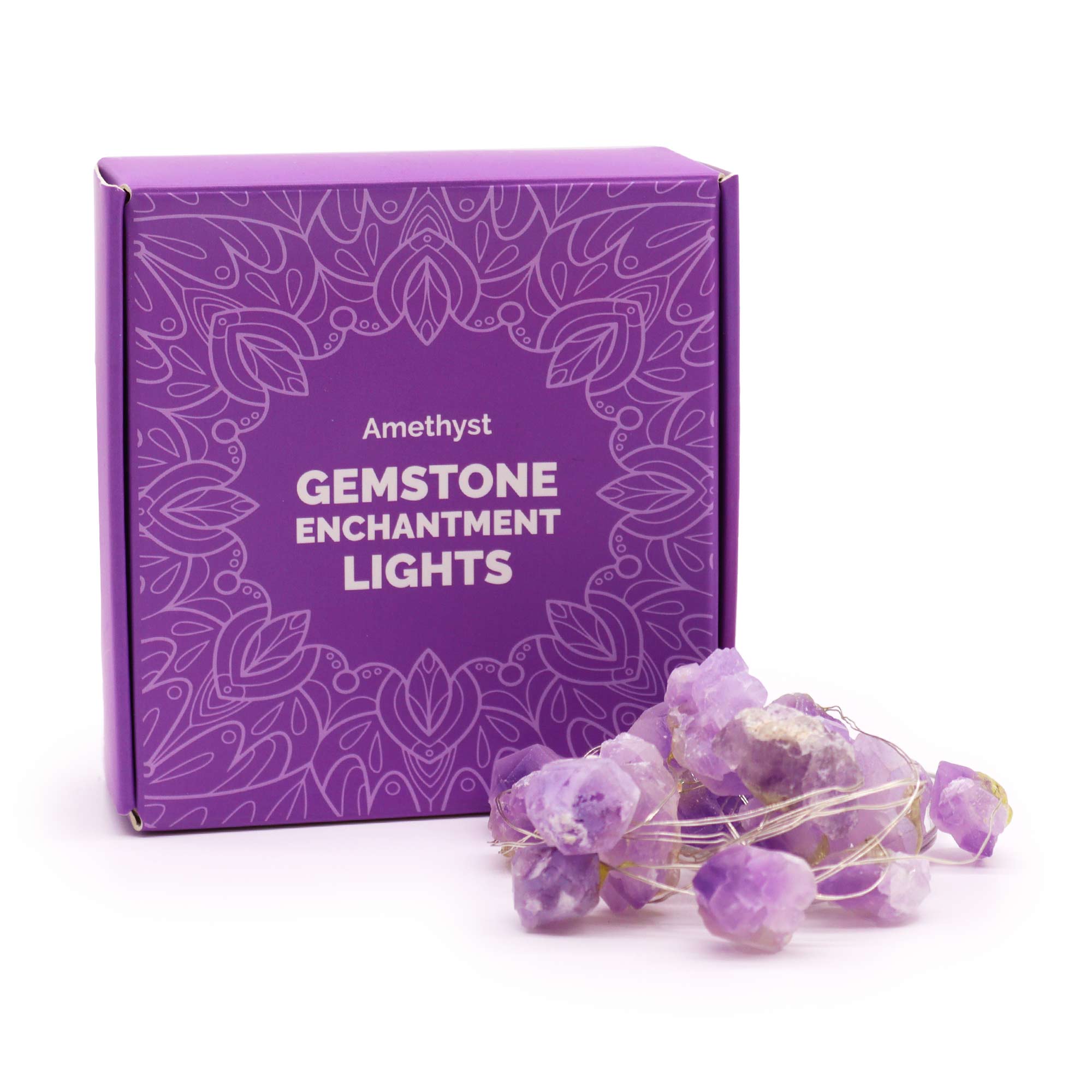 LED Amethyst Gemstone Lights