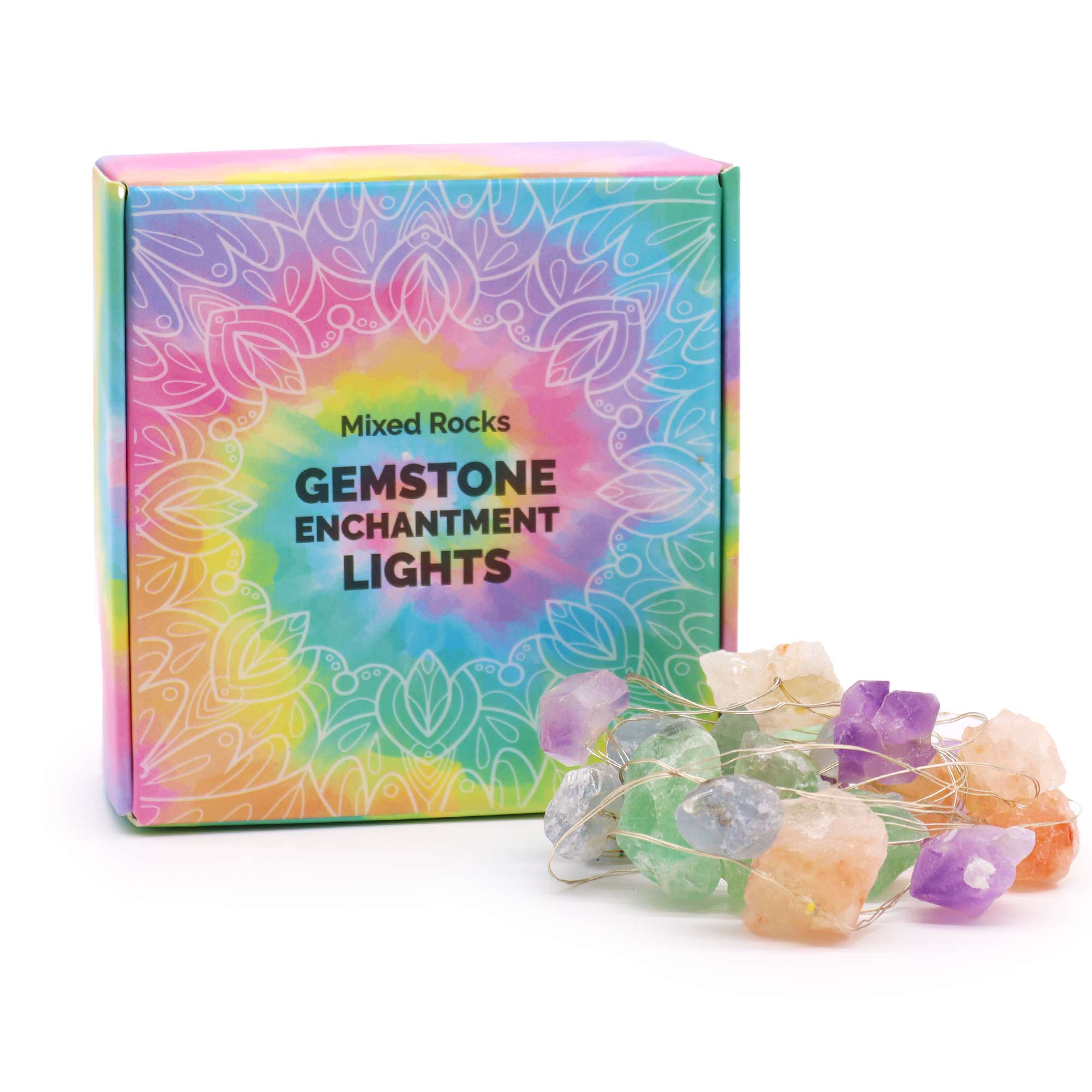LED Mixed Rocks Gemstones Enchantment lights