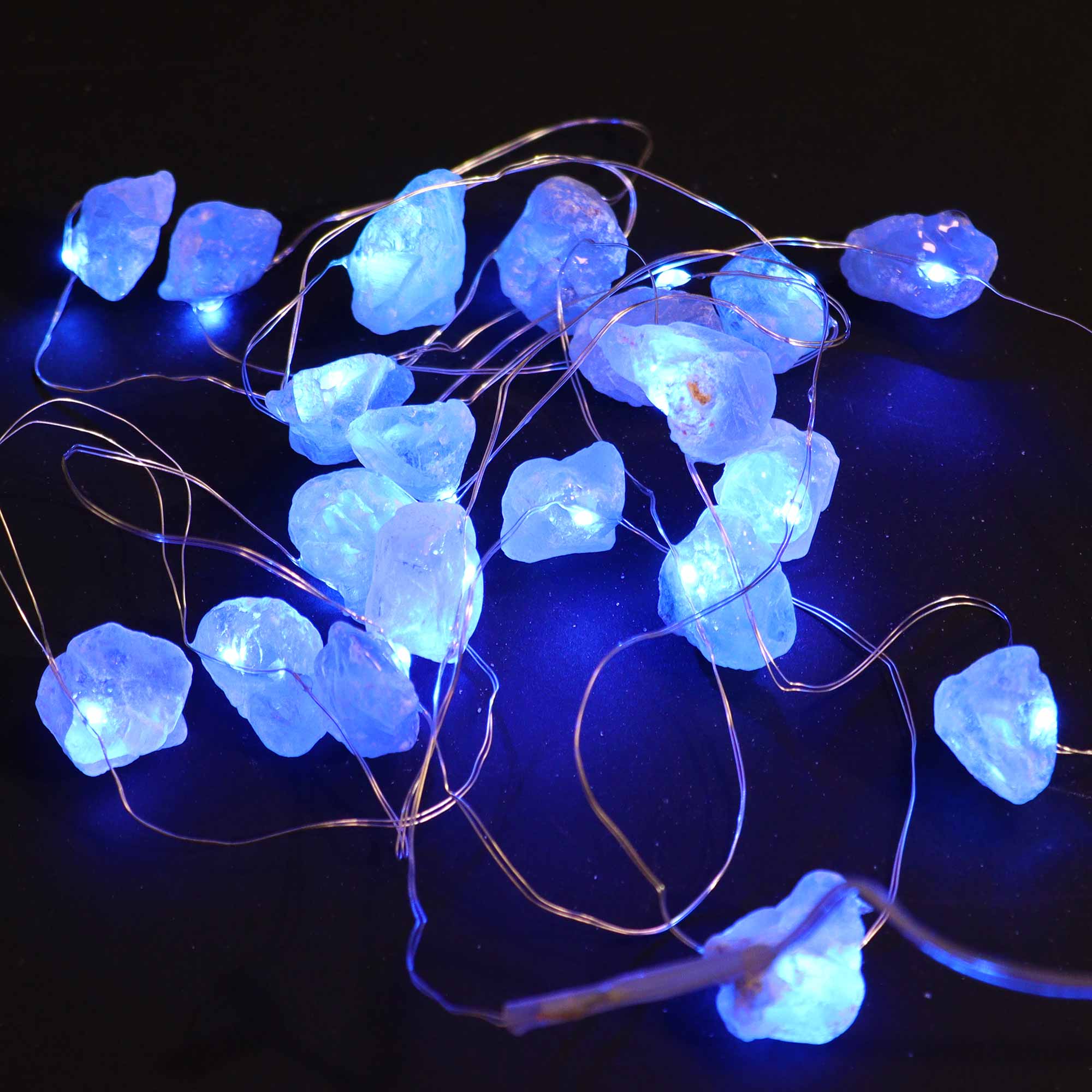 LED Celestite Gemstone Enchantment Lights