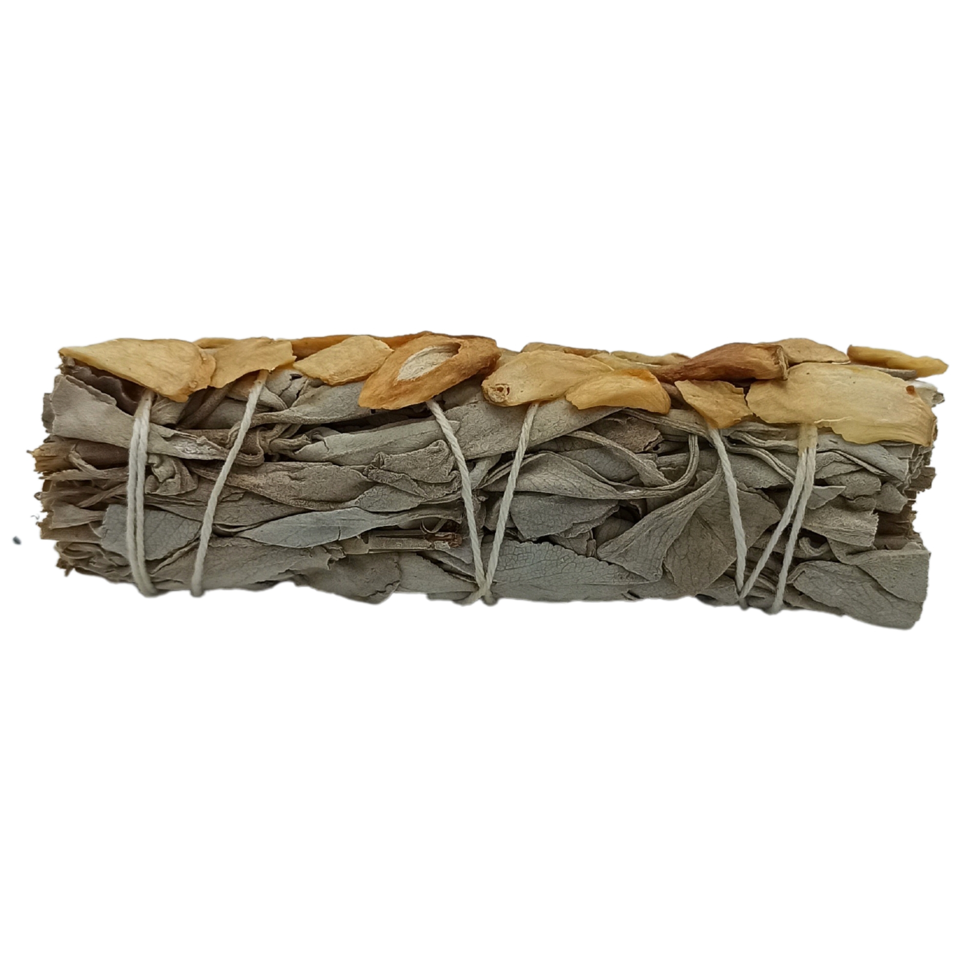 White Sage and Garlic Smudge Stick
