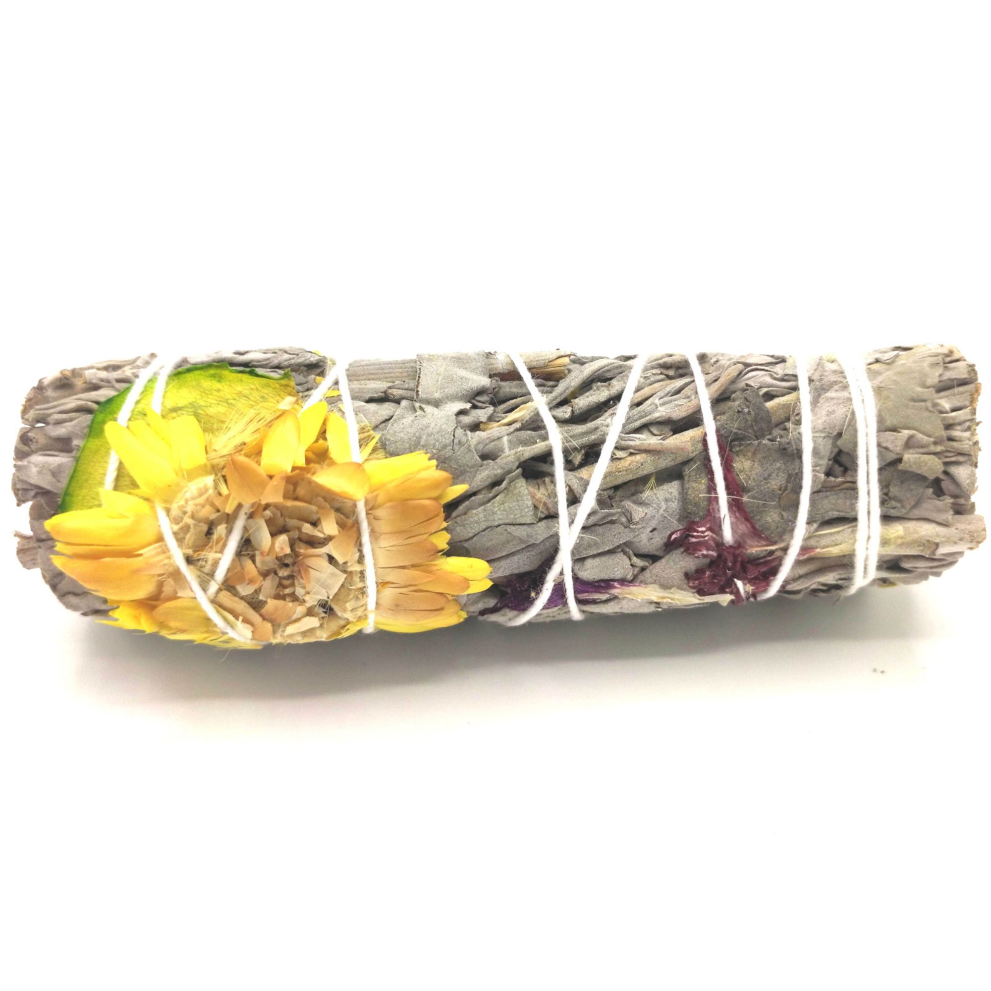White Sage and Dahlia Smudge Stick