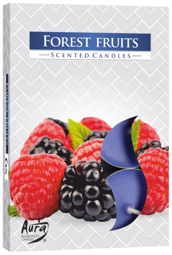 Forest Fruits Scented Tealight Candles 6 Pack