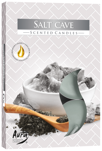 Salt Cave Scented Tealight Candles 6 Pack