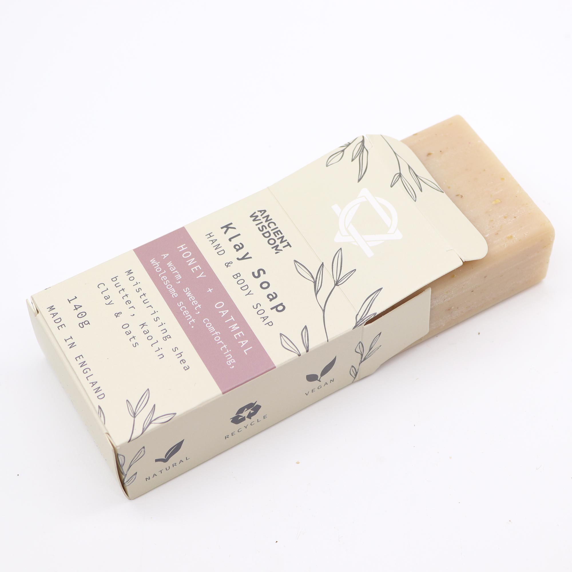 Honey and Oatmeal Klay Soap