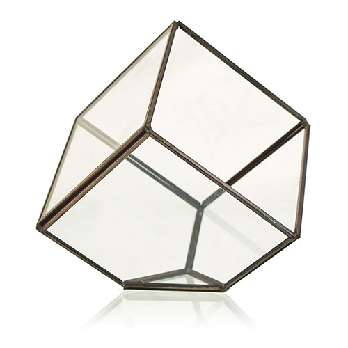 Geometric Glass Terrarium