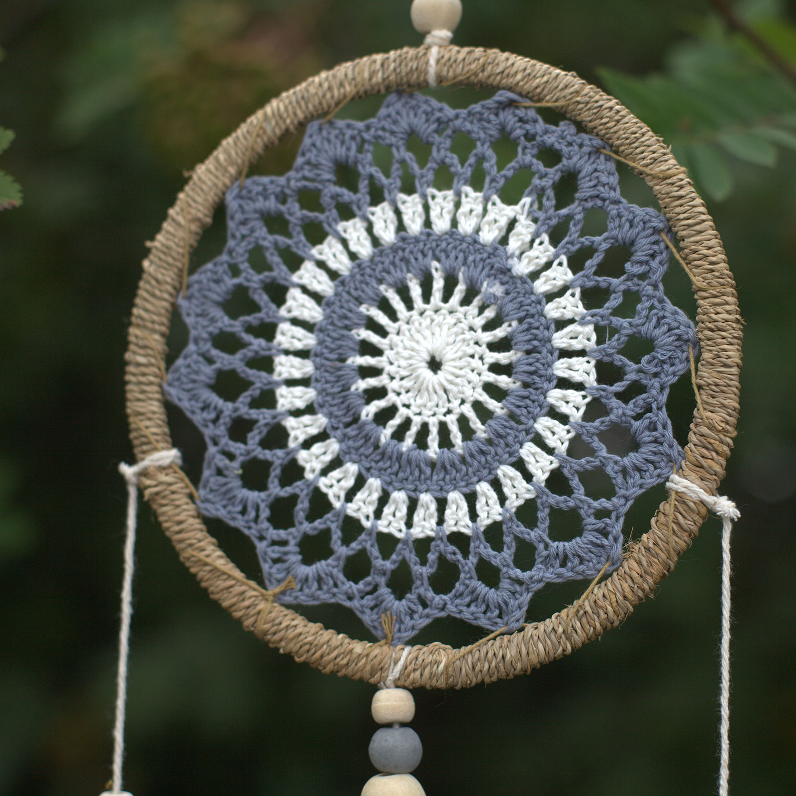 Grey Elemental Spirits Dream Catcher