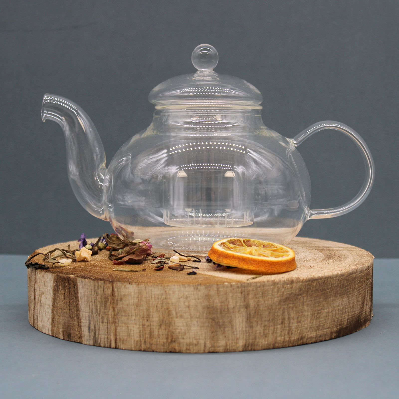 Glass Herbal Infuser Teapot