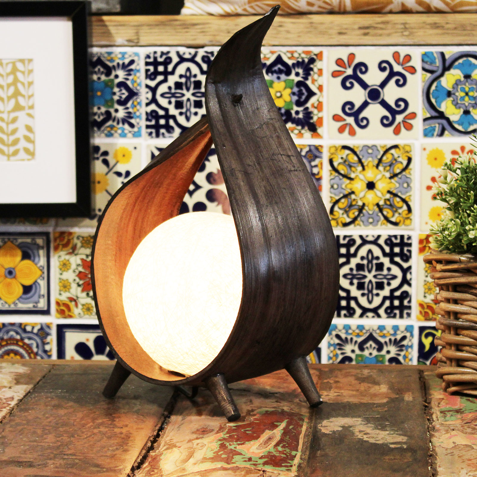 Chocolate Coconut Lamp 