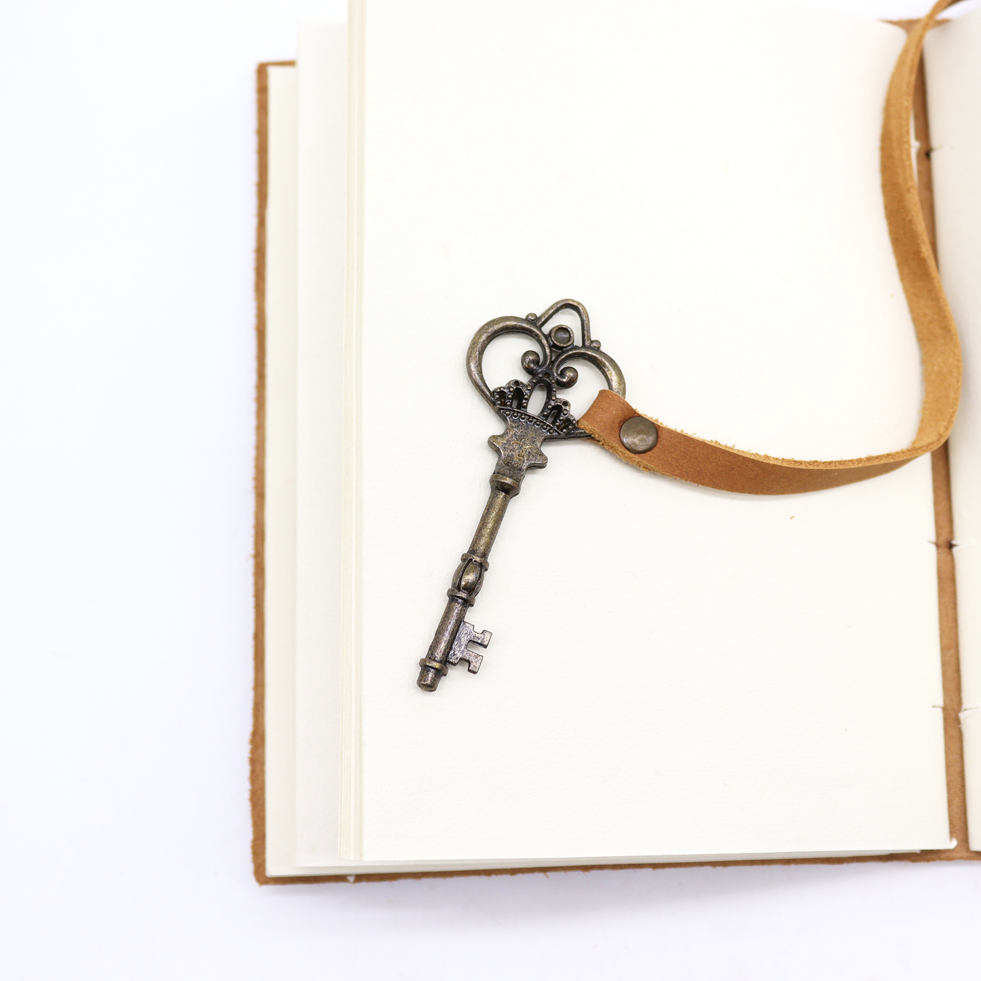 Leather Wrap Key Journal 