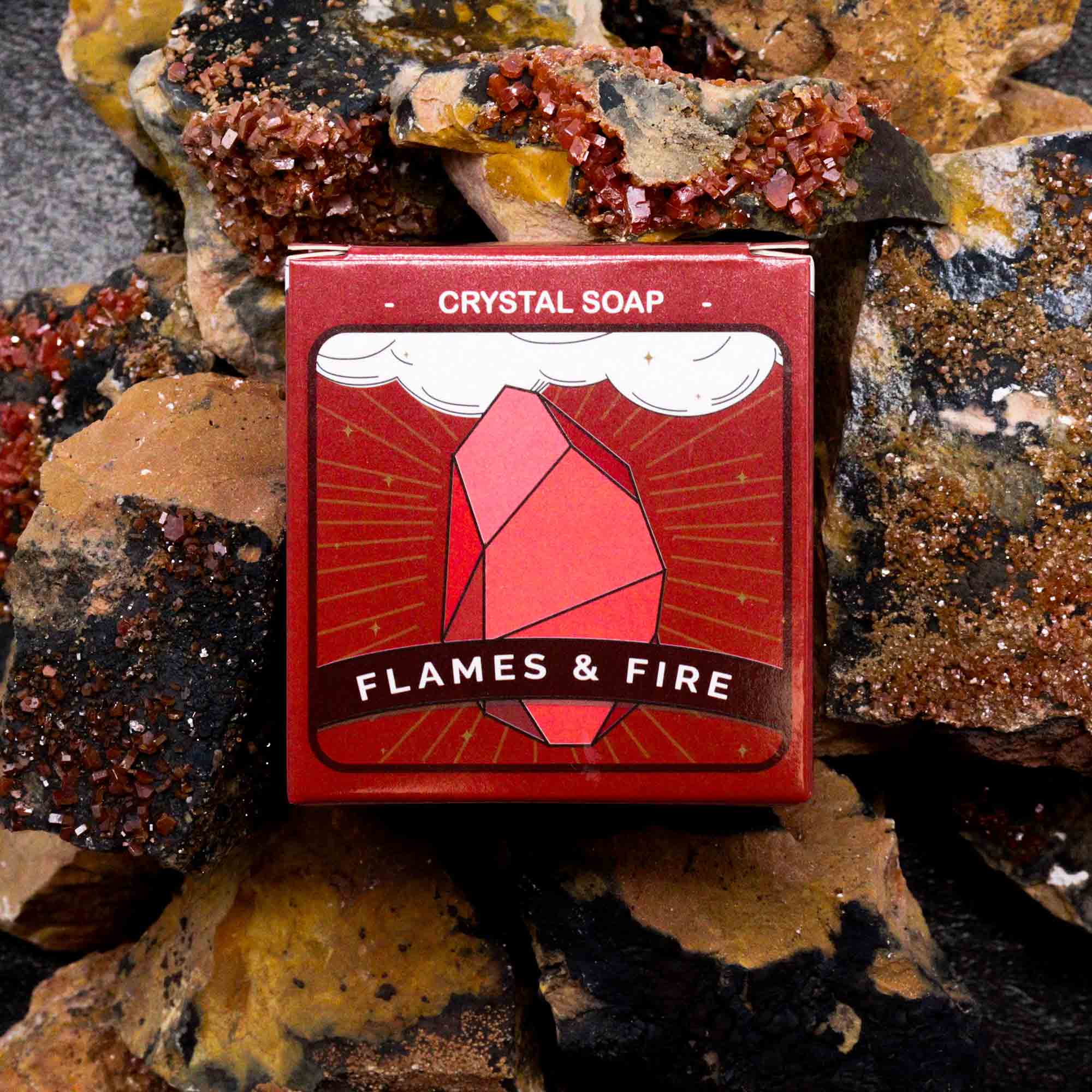 Crystal Fire Element Soap 100g