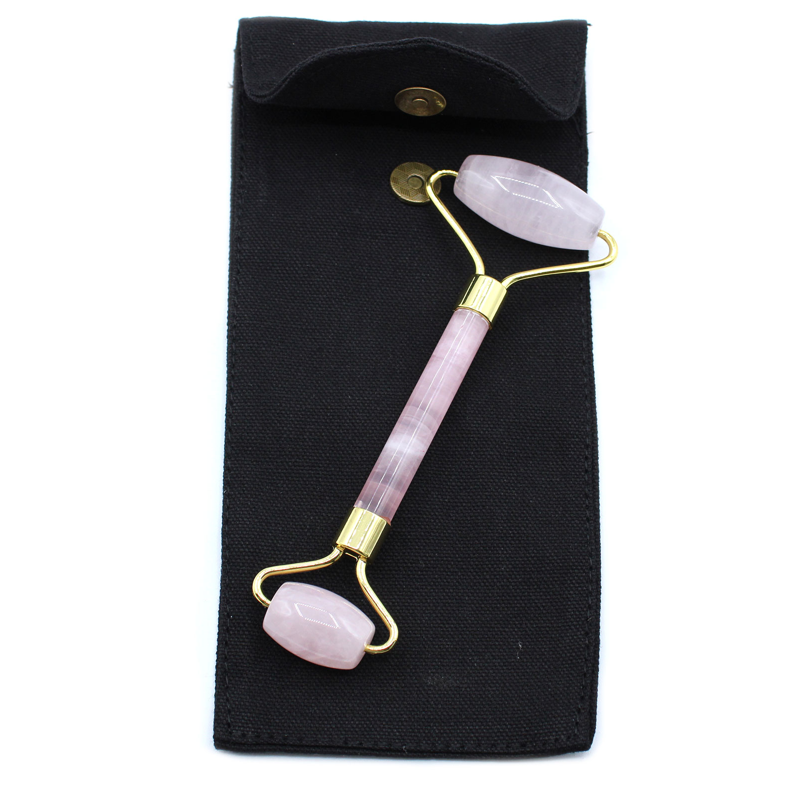 Rose Quartz Gemstone Face Roller 