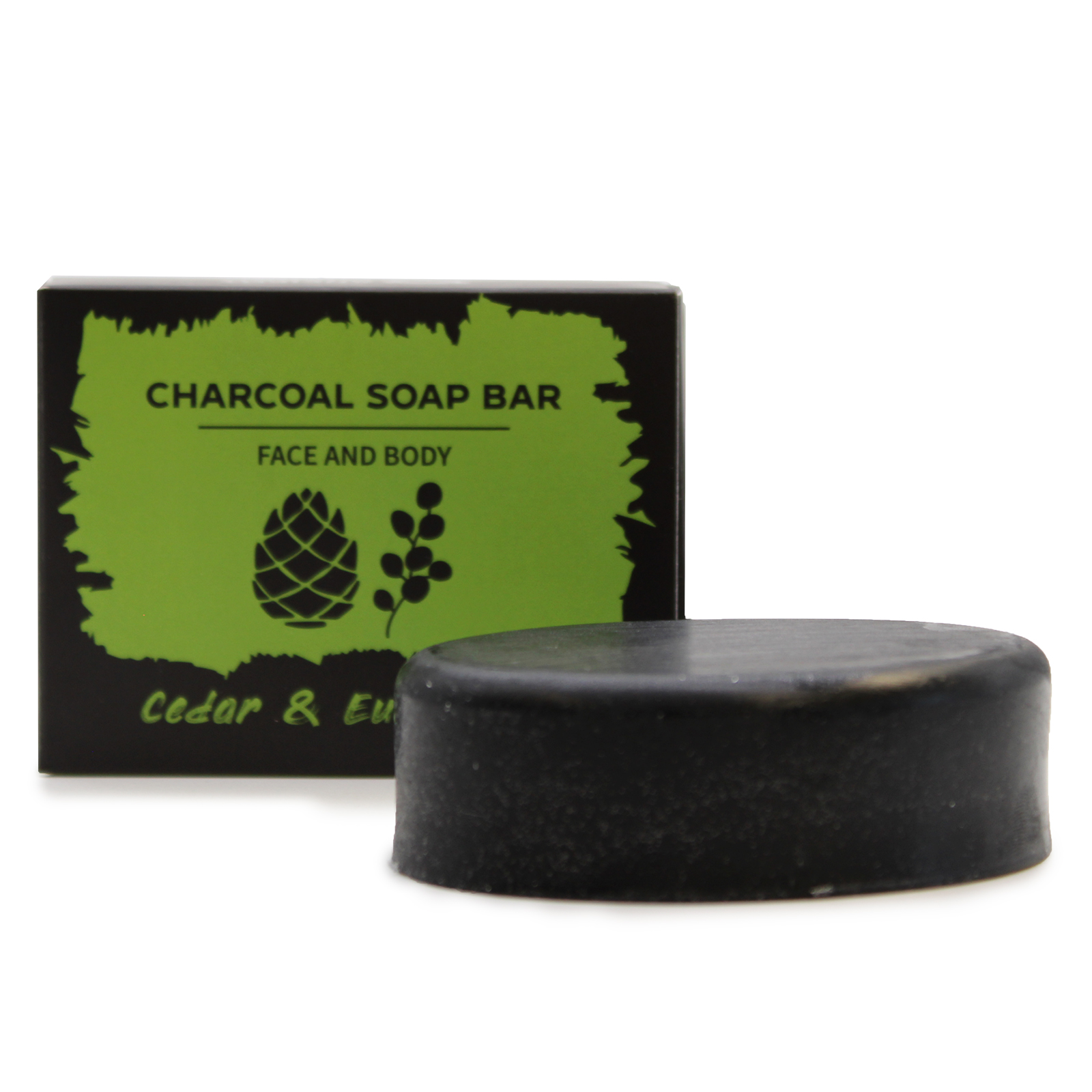 Cedarwood and Eucalyptus Charcoal Soap 85g
