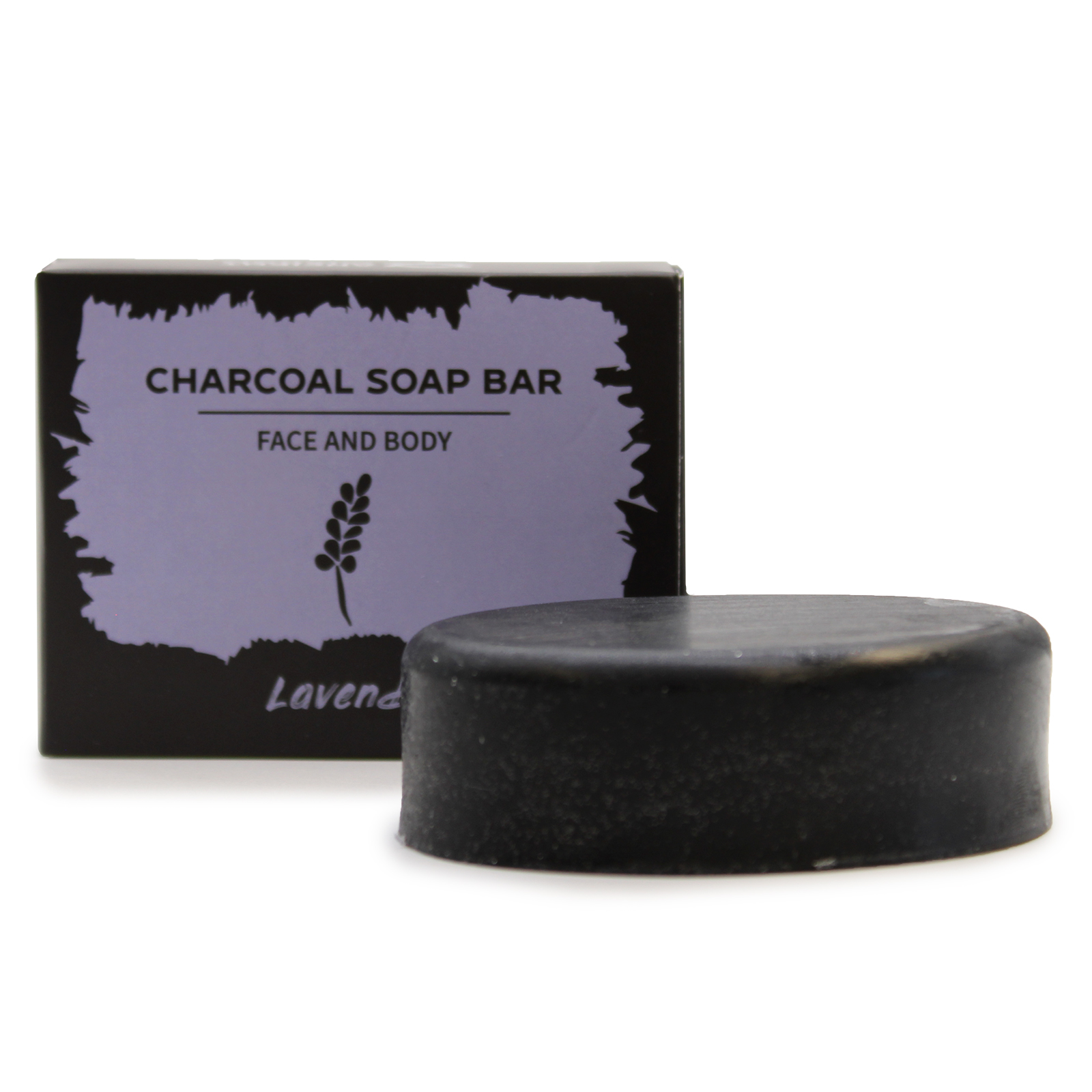 Lavender Charcoal Soap 58g