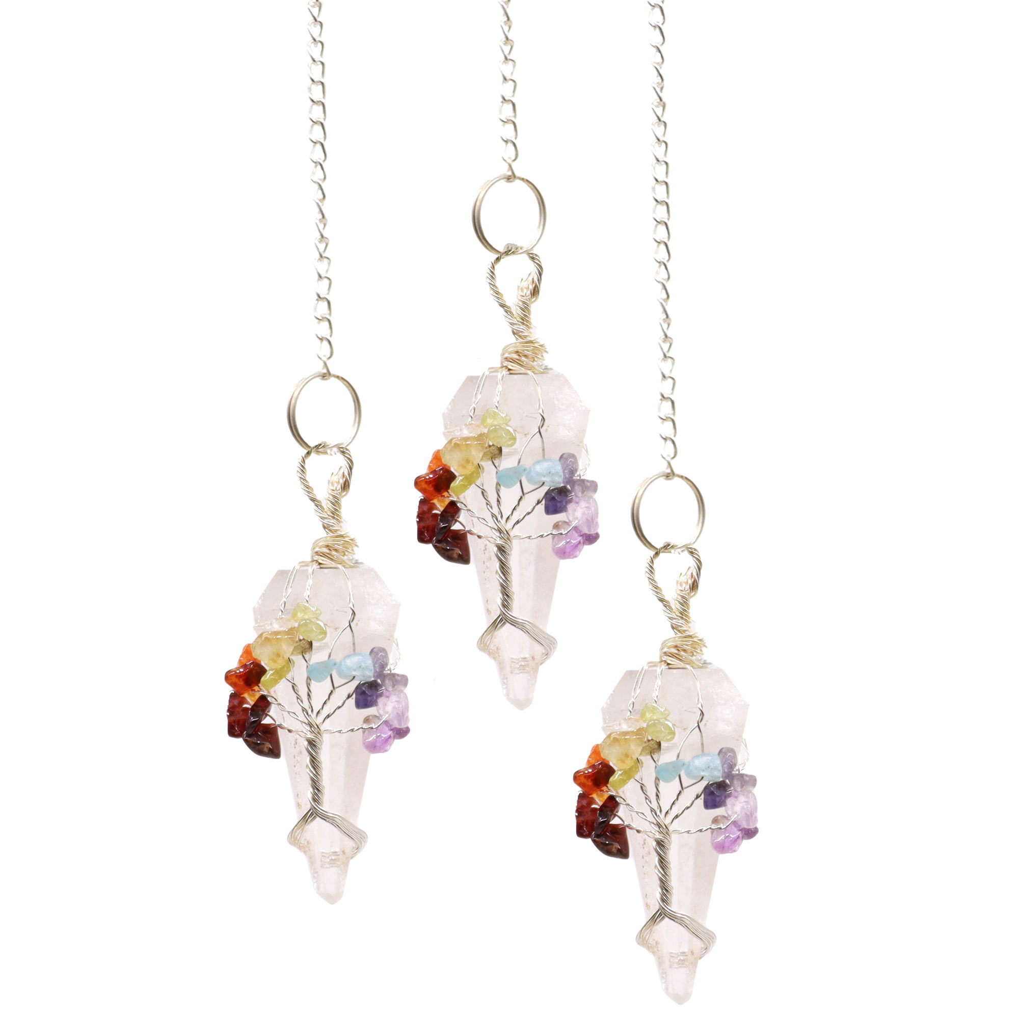 7 Chakra Tree Of Life Pendulum