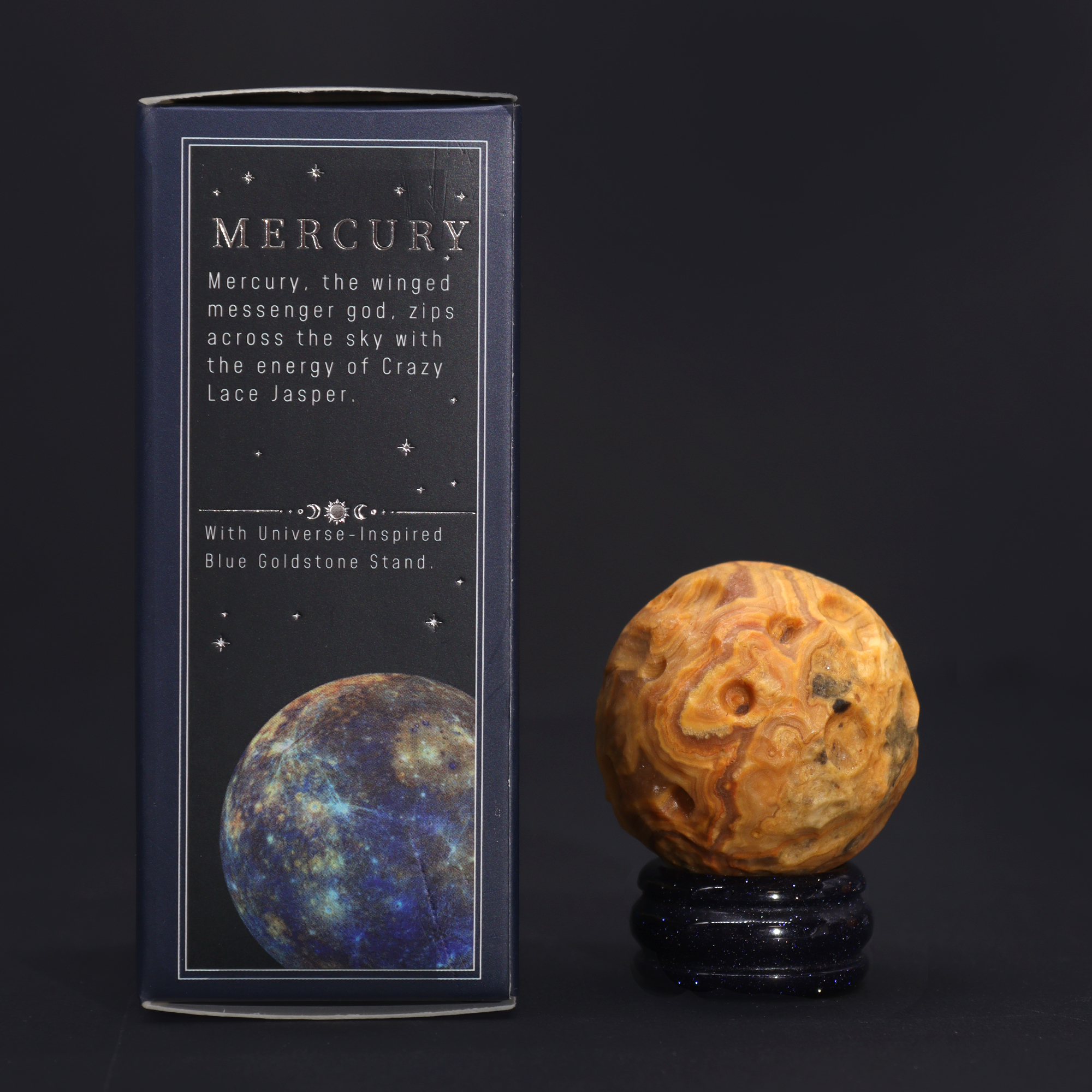Mercury Lace Jasper Gemstone Planet