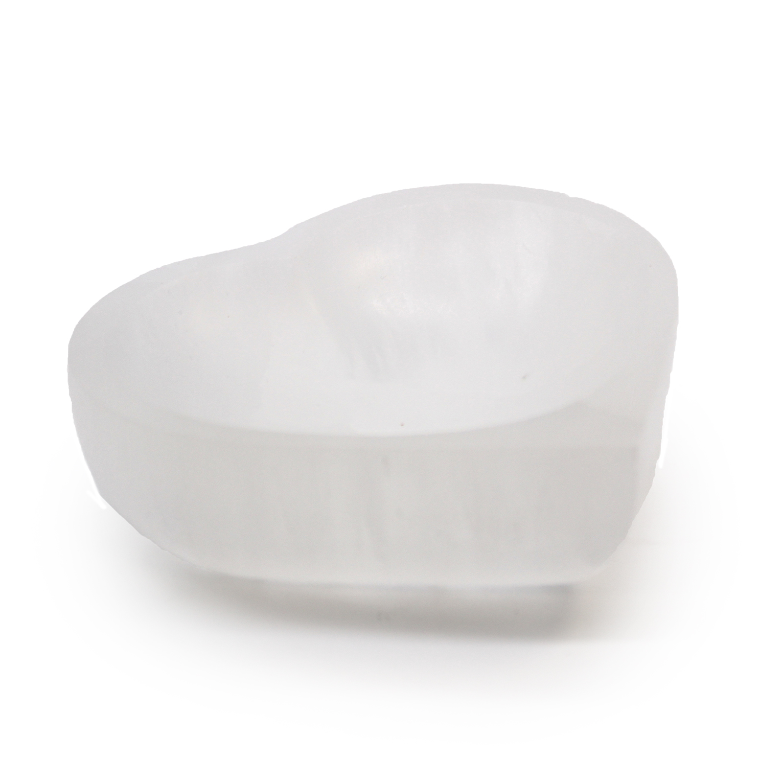 Heart Shaped Selenite Bowl