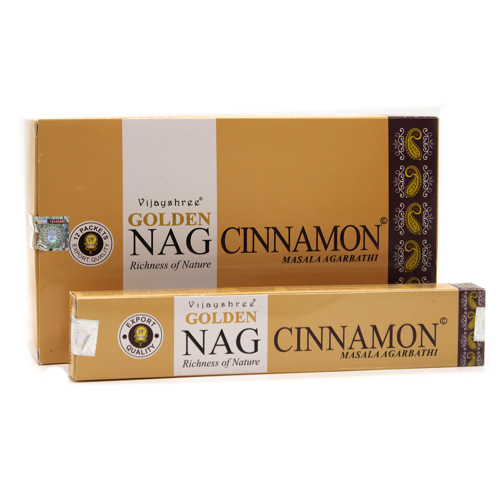 Golden Nag Champa Incense 15g