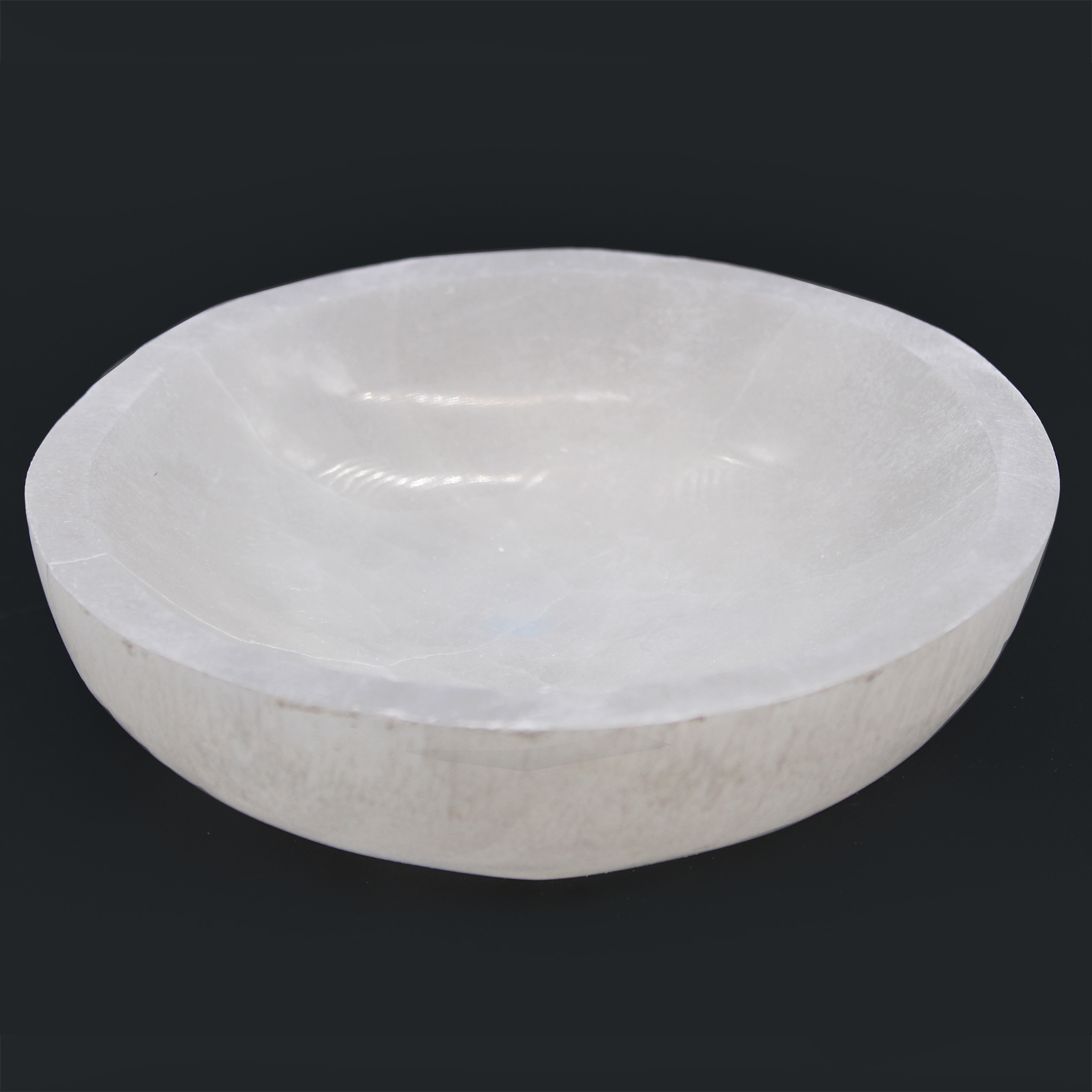 Round Selenite Bowl