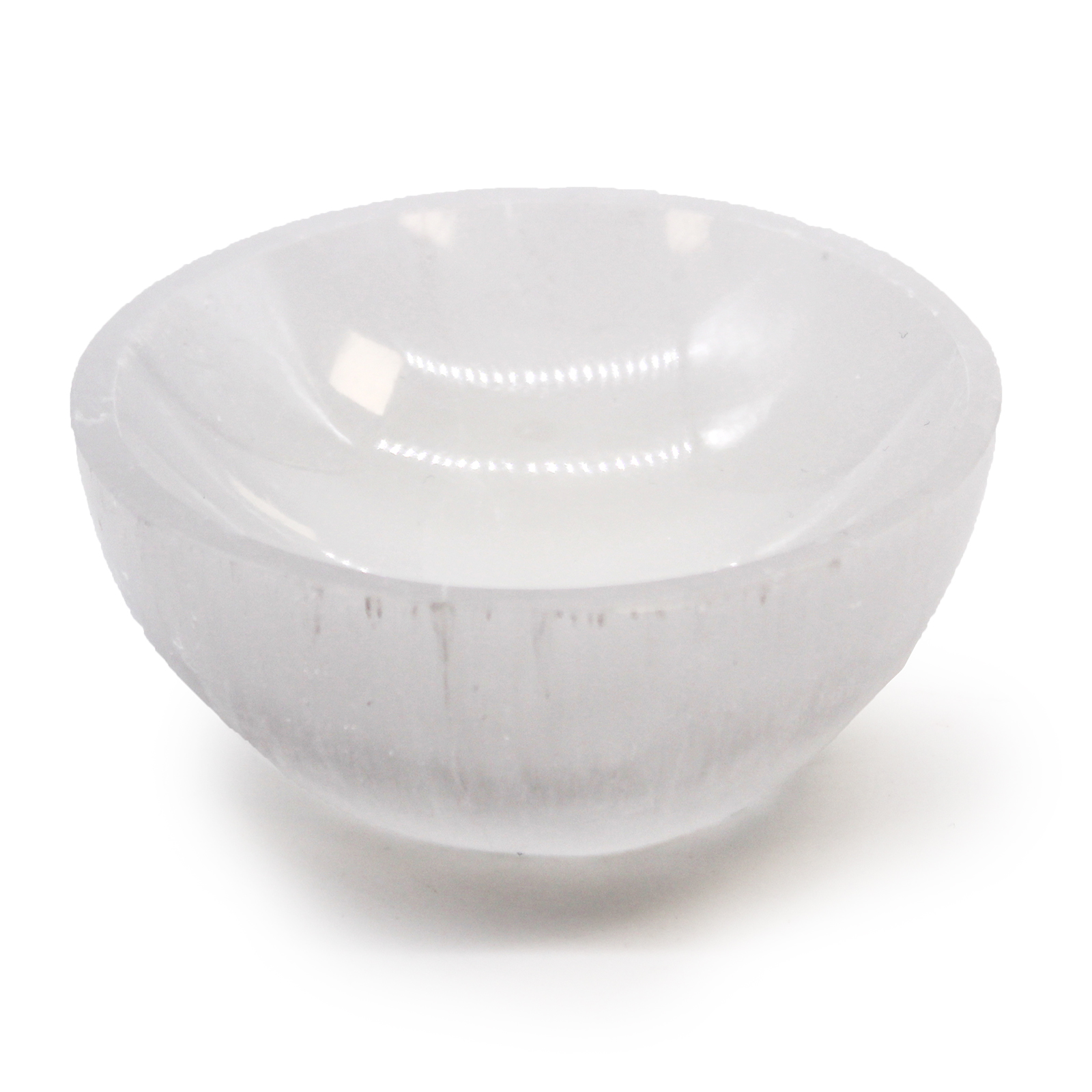 Round Selenite Bowl