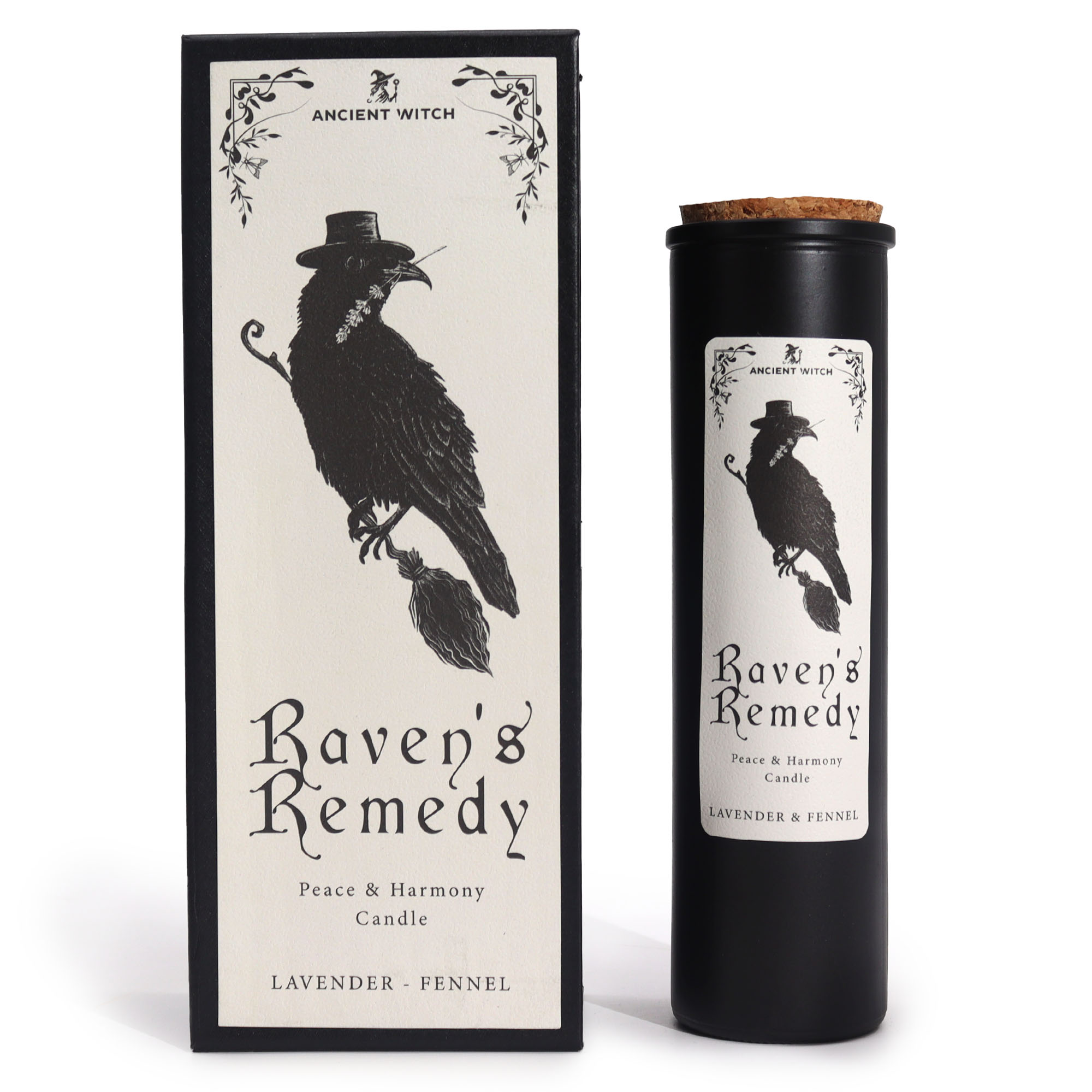 Ancient Witch Ravens Remedy Harmony Candle