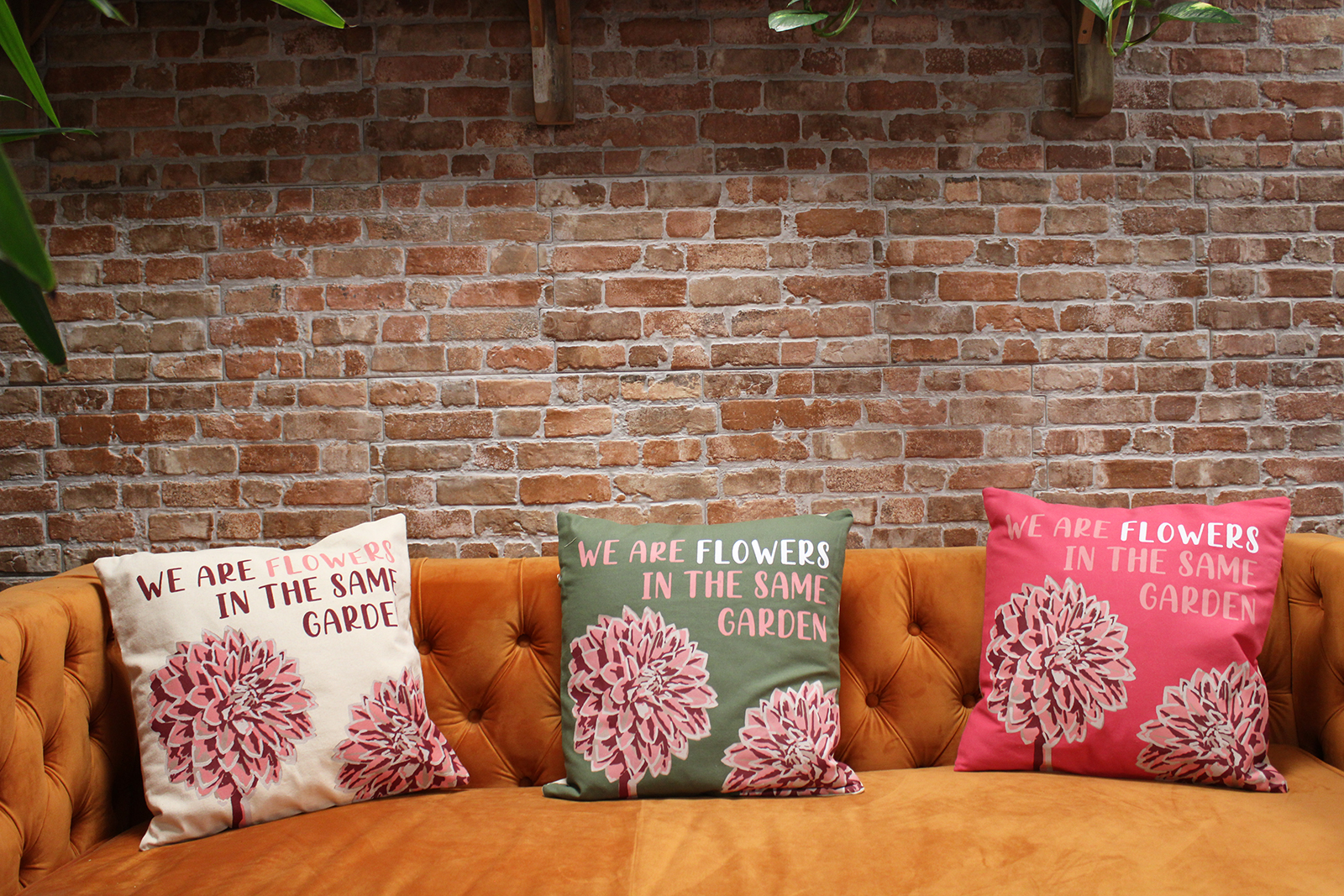 We Are Flowers Cushion Covers