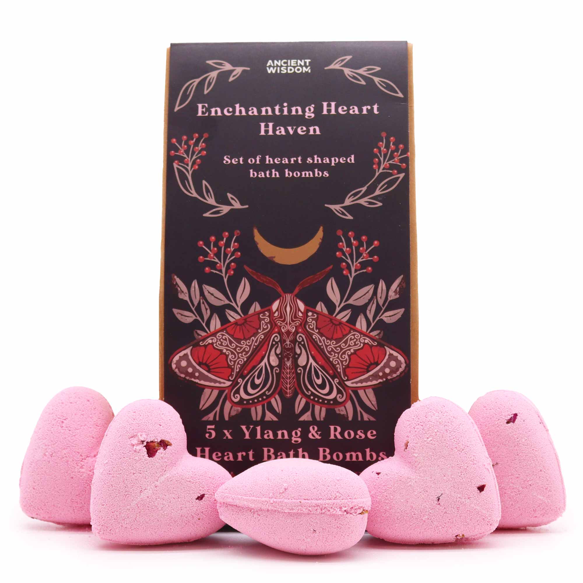 Ancient Wisdom Heart Bath Bombs 