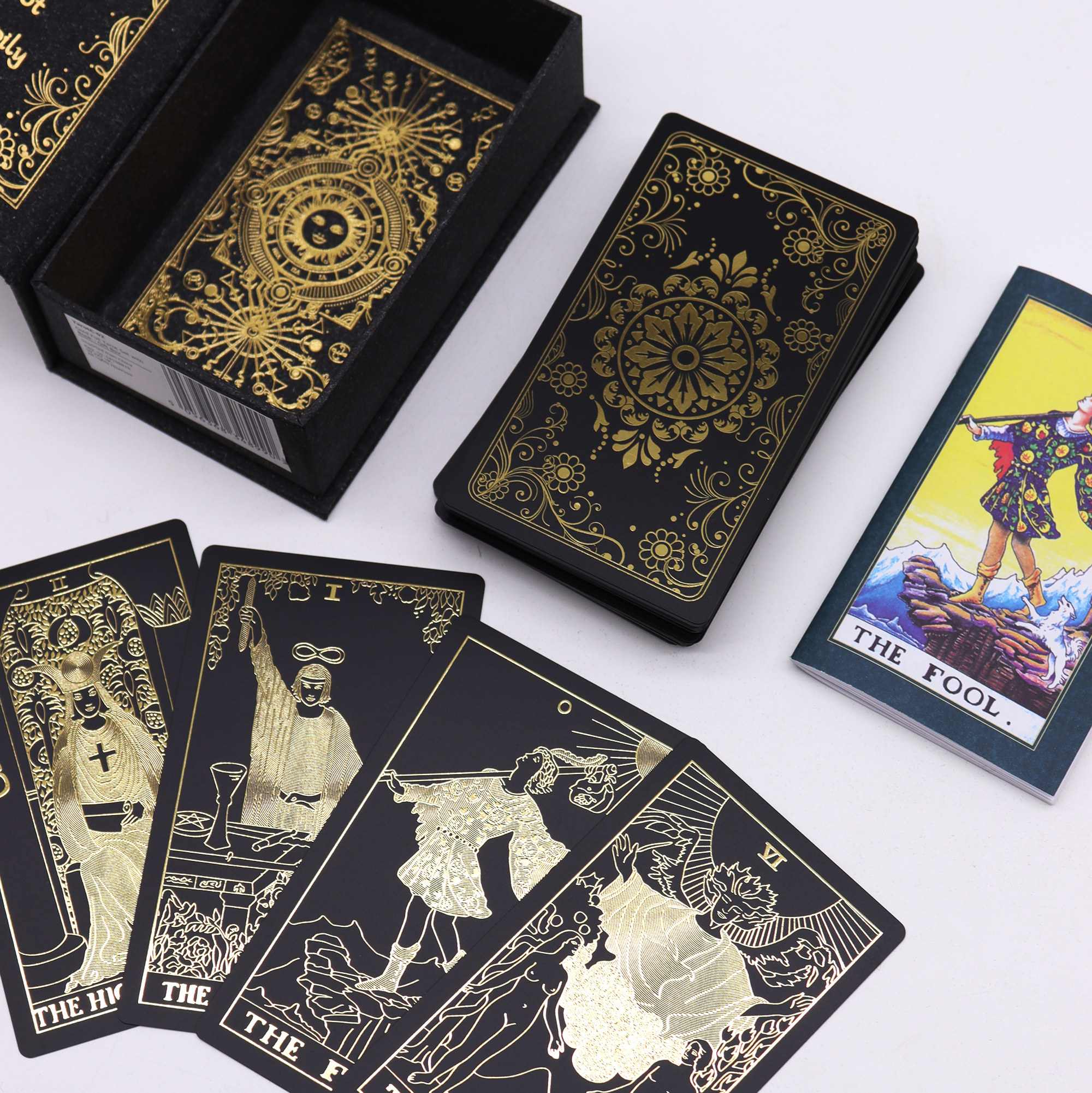 Gold Foil Tarot Cards