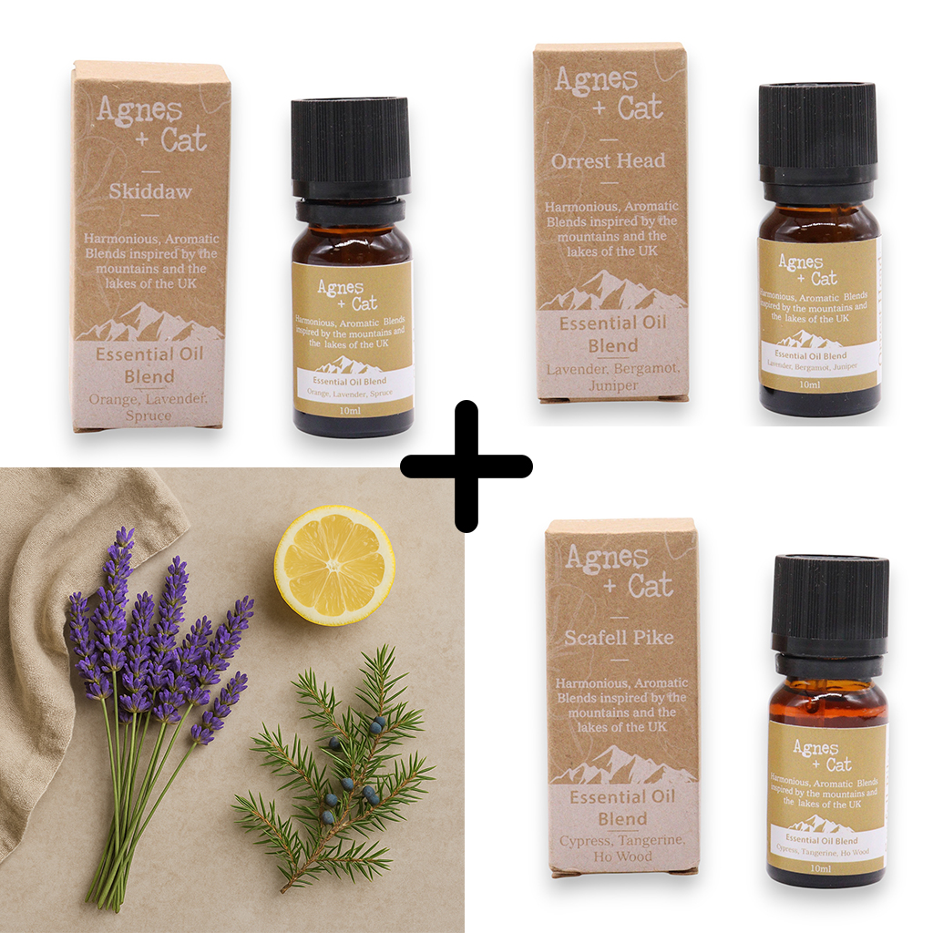 Agnes & Cat Relax and Unwind Essential Oil Set 3 x 10ml