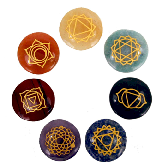 7 Chakra Stones Set 