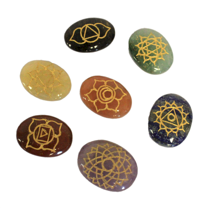 7 Chakra Stones Set 