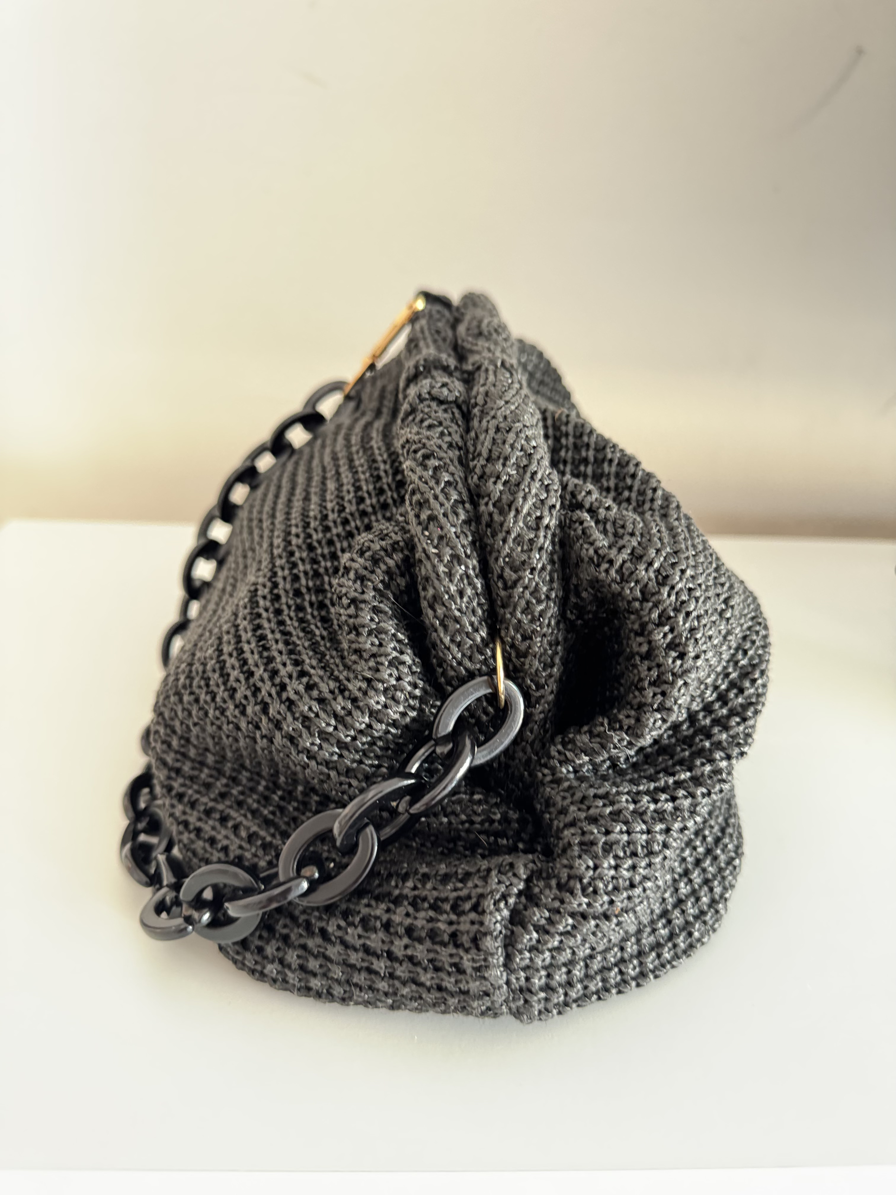 Bolso de mano tejido