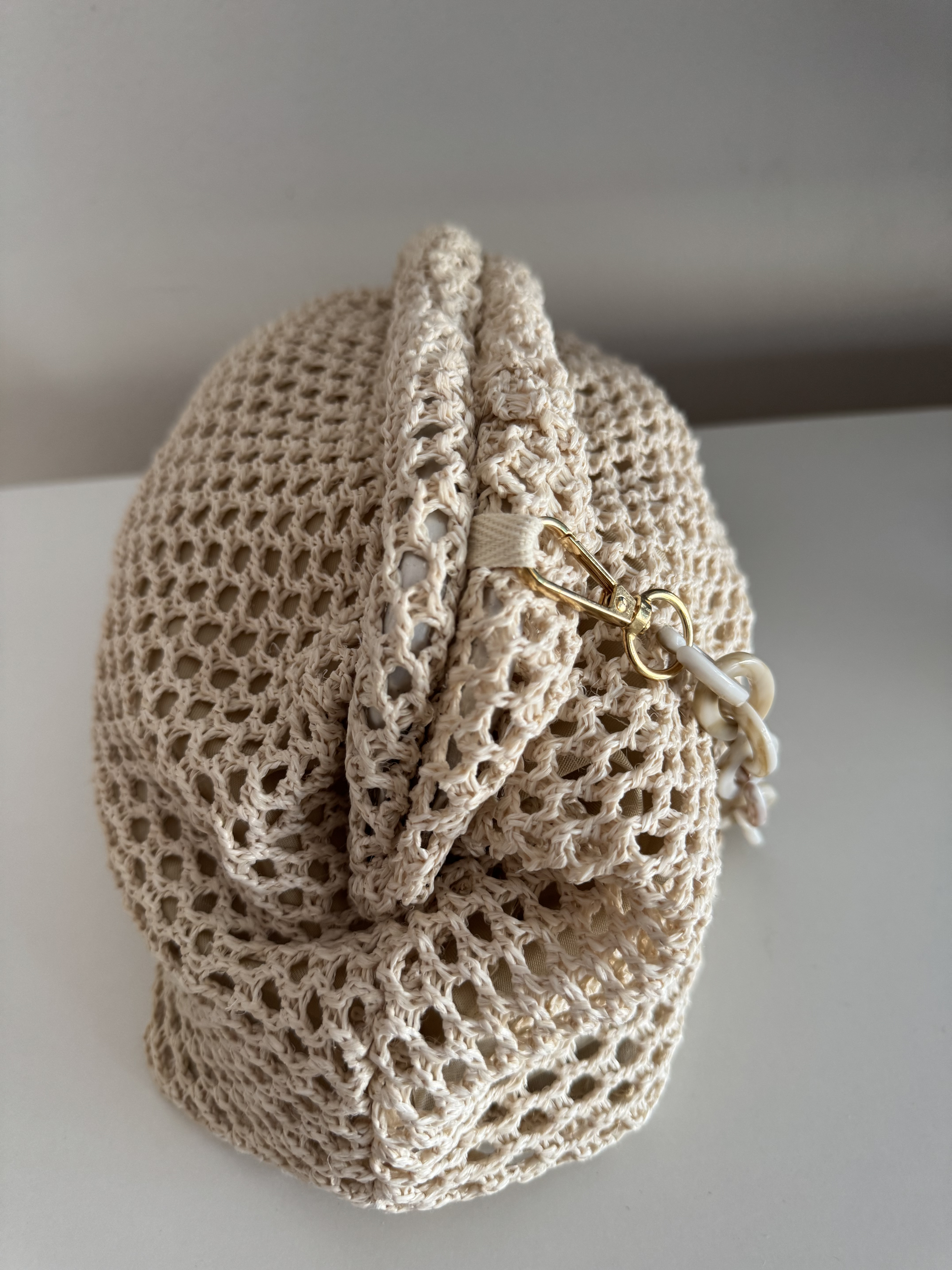 Bolso de mano tejido 