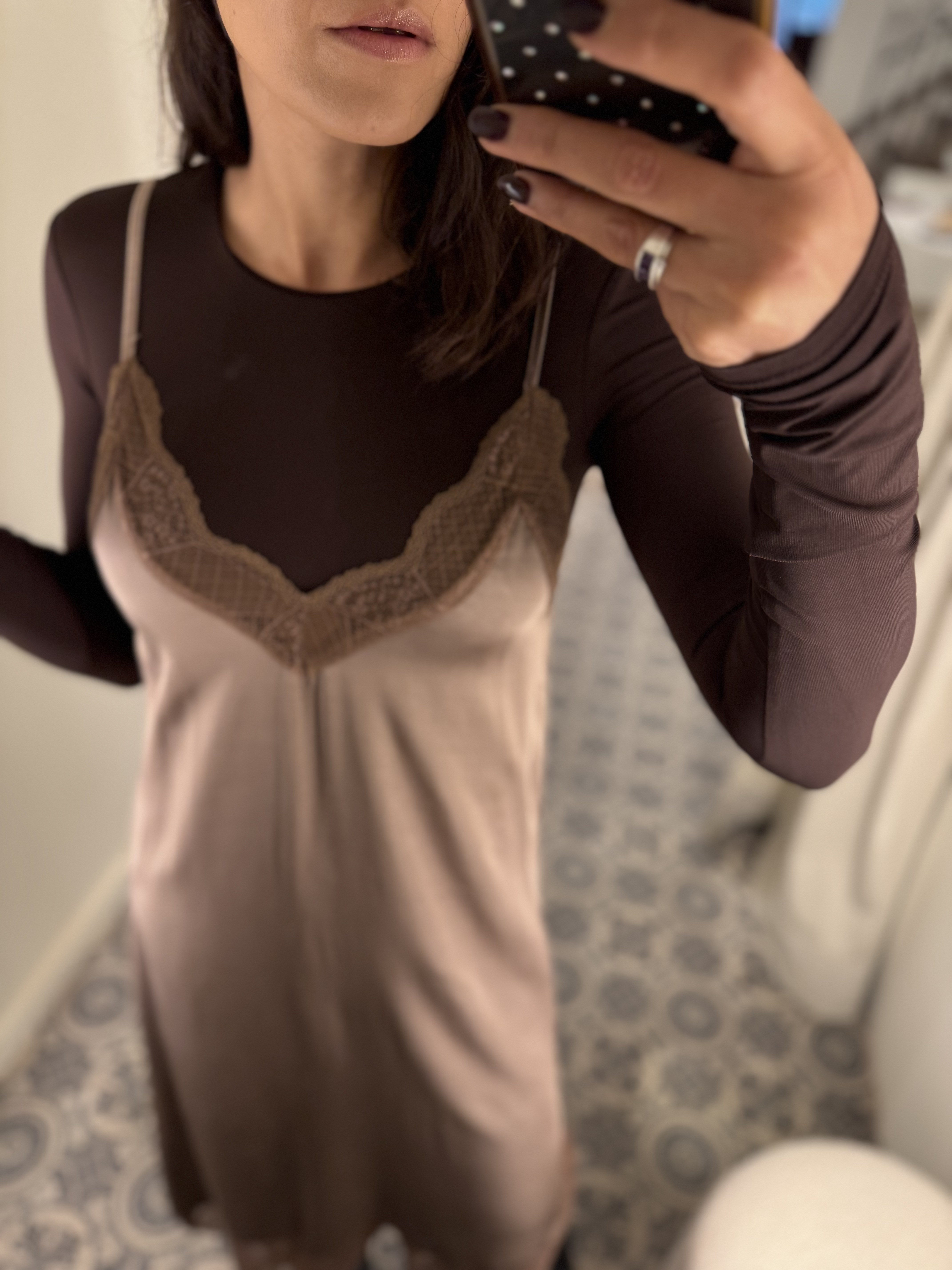 Vestido Lencero largo