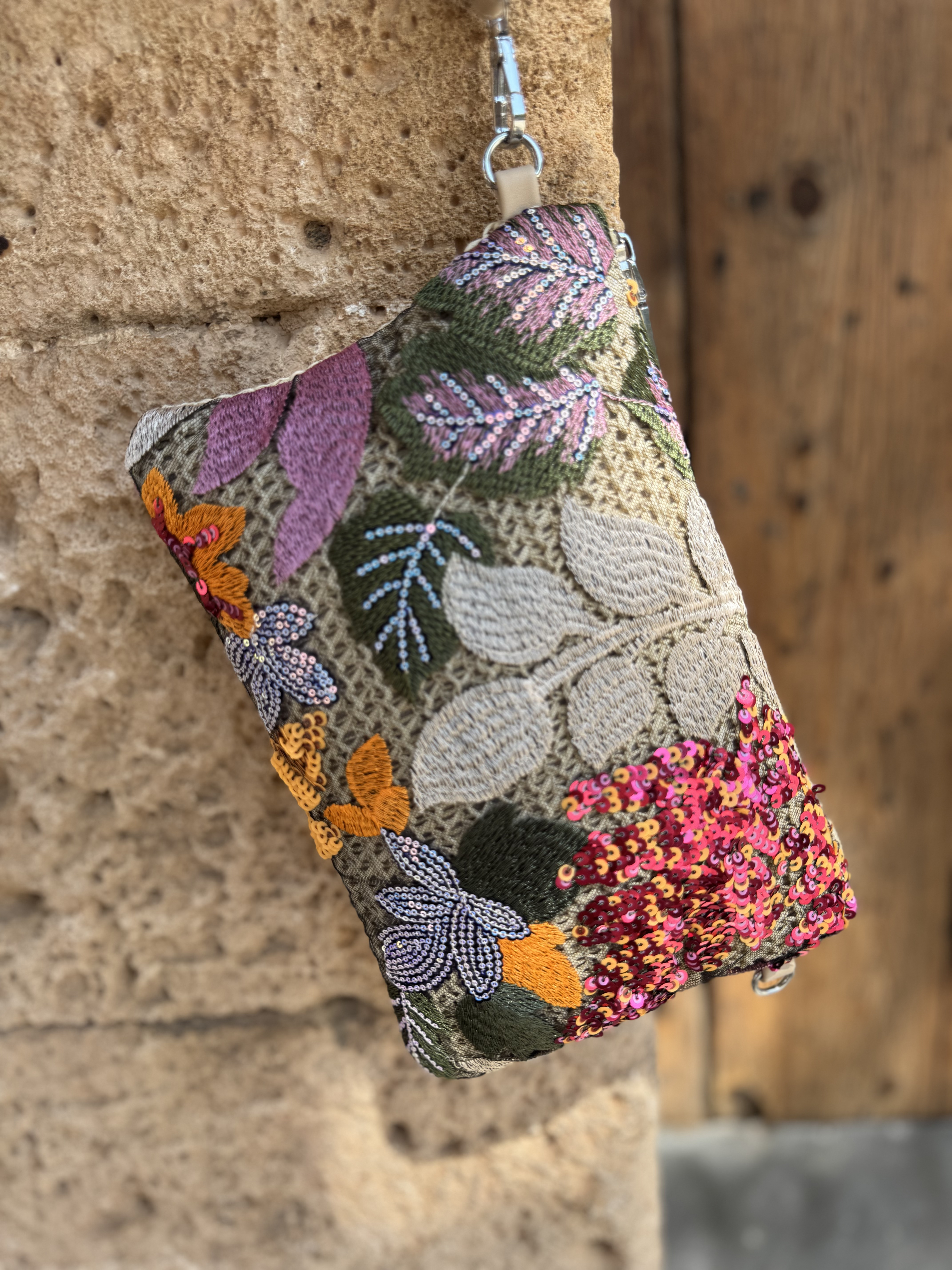 Bolso de mano lentejuleas
