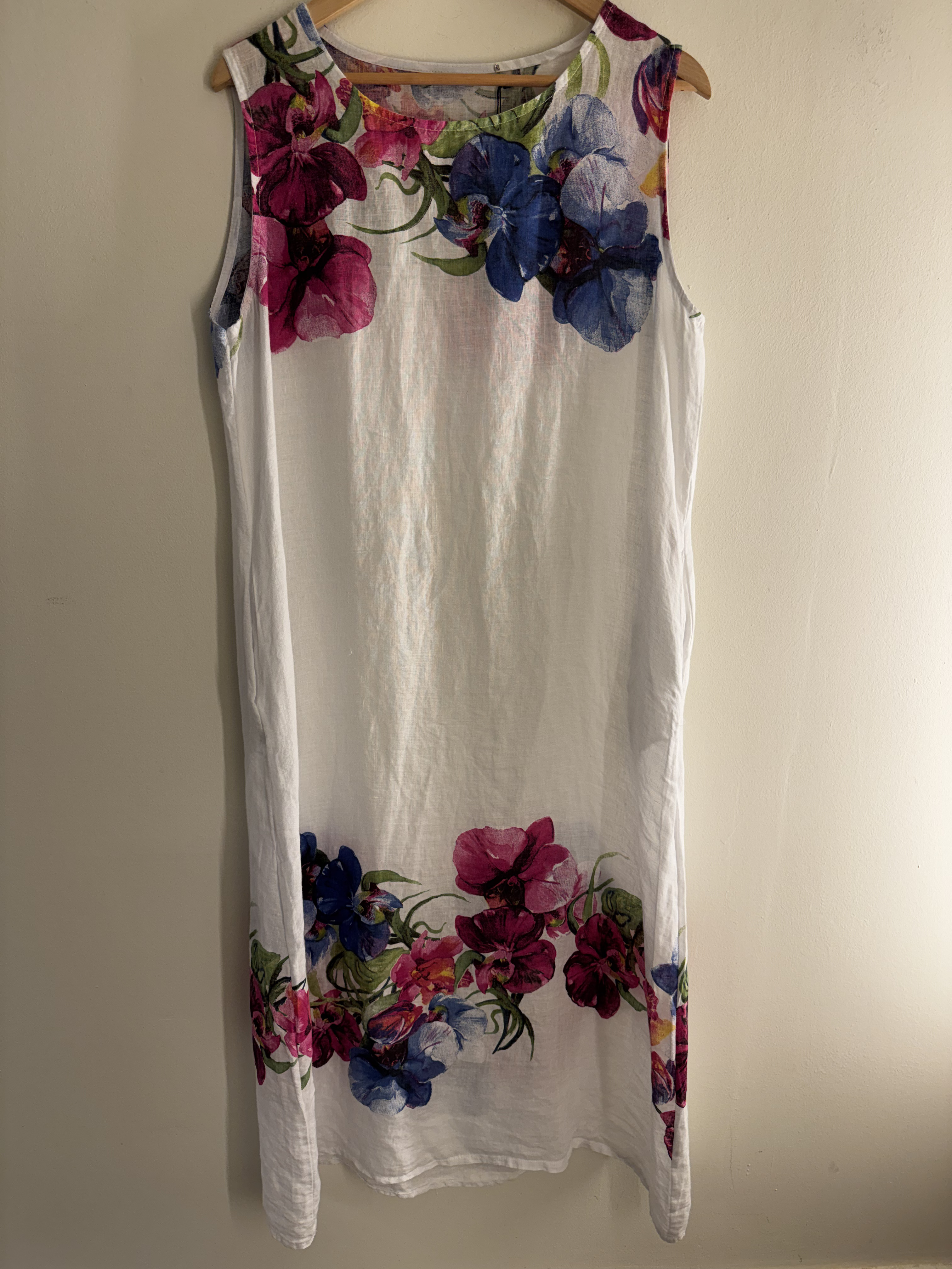 Vestido largo floral