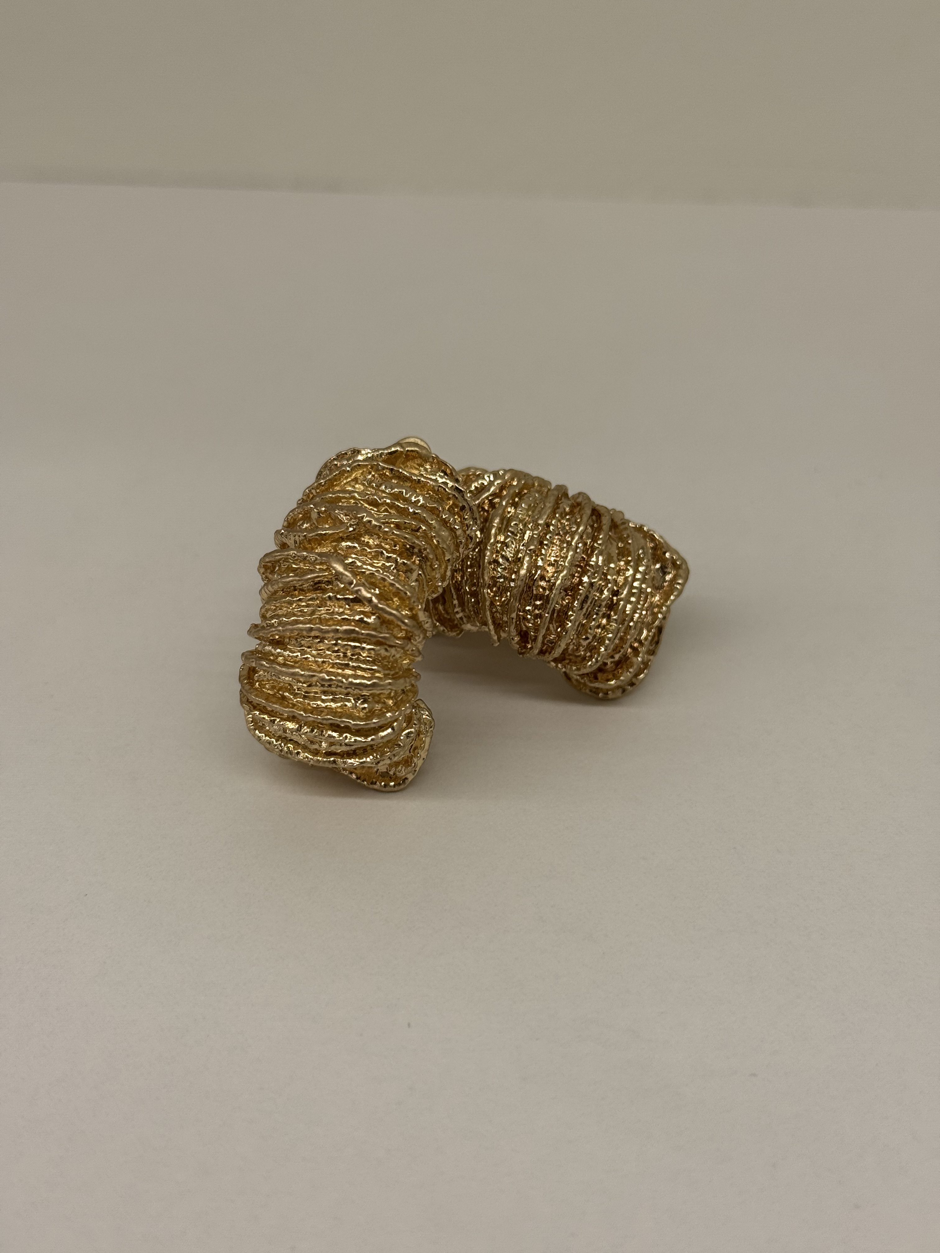 Pendientes clip metal