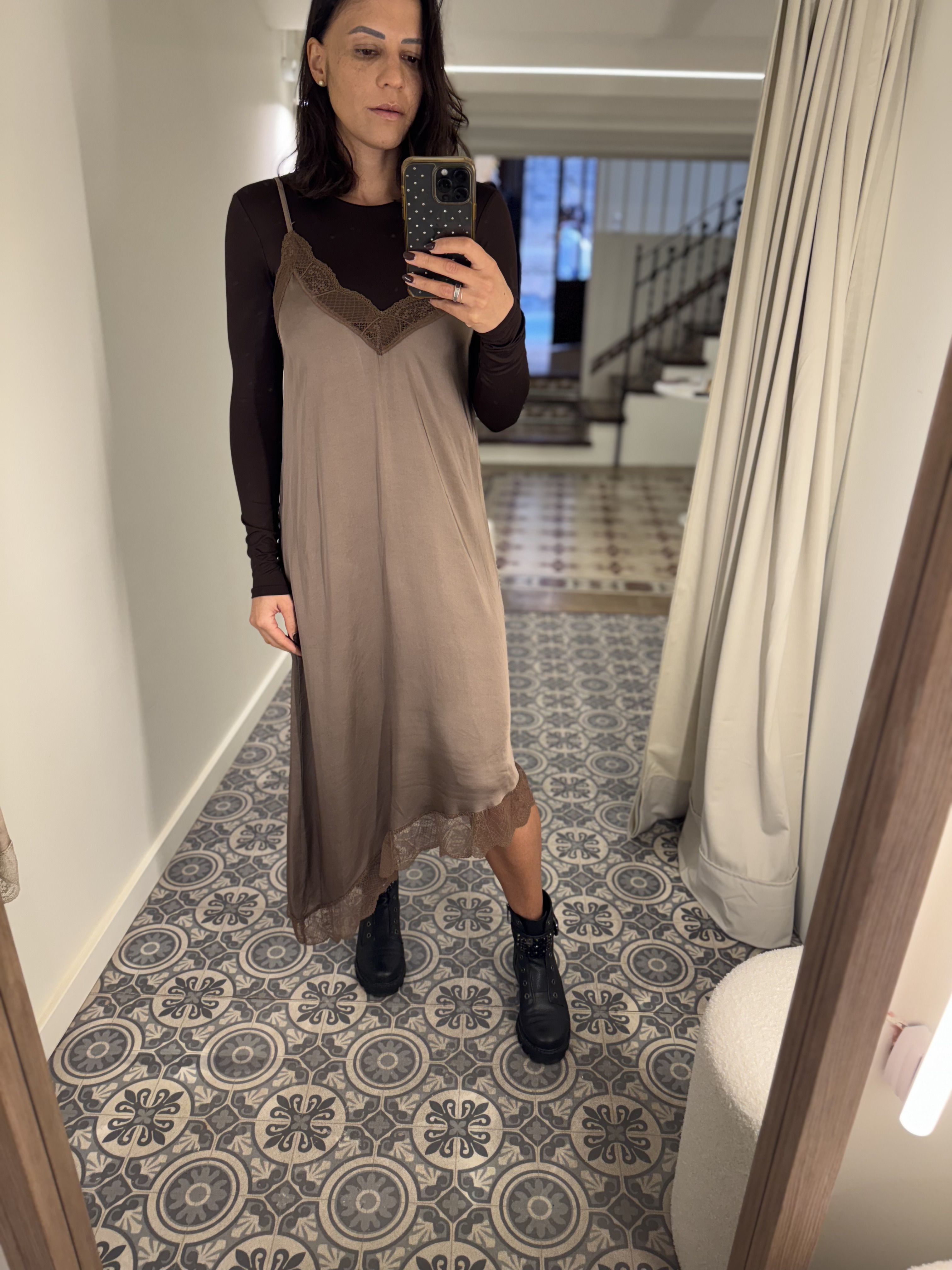 Vestido Lencero largo