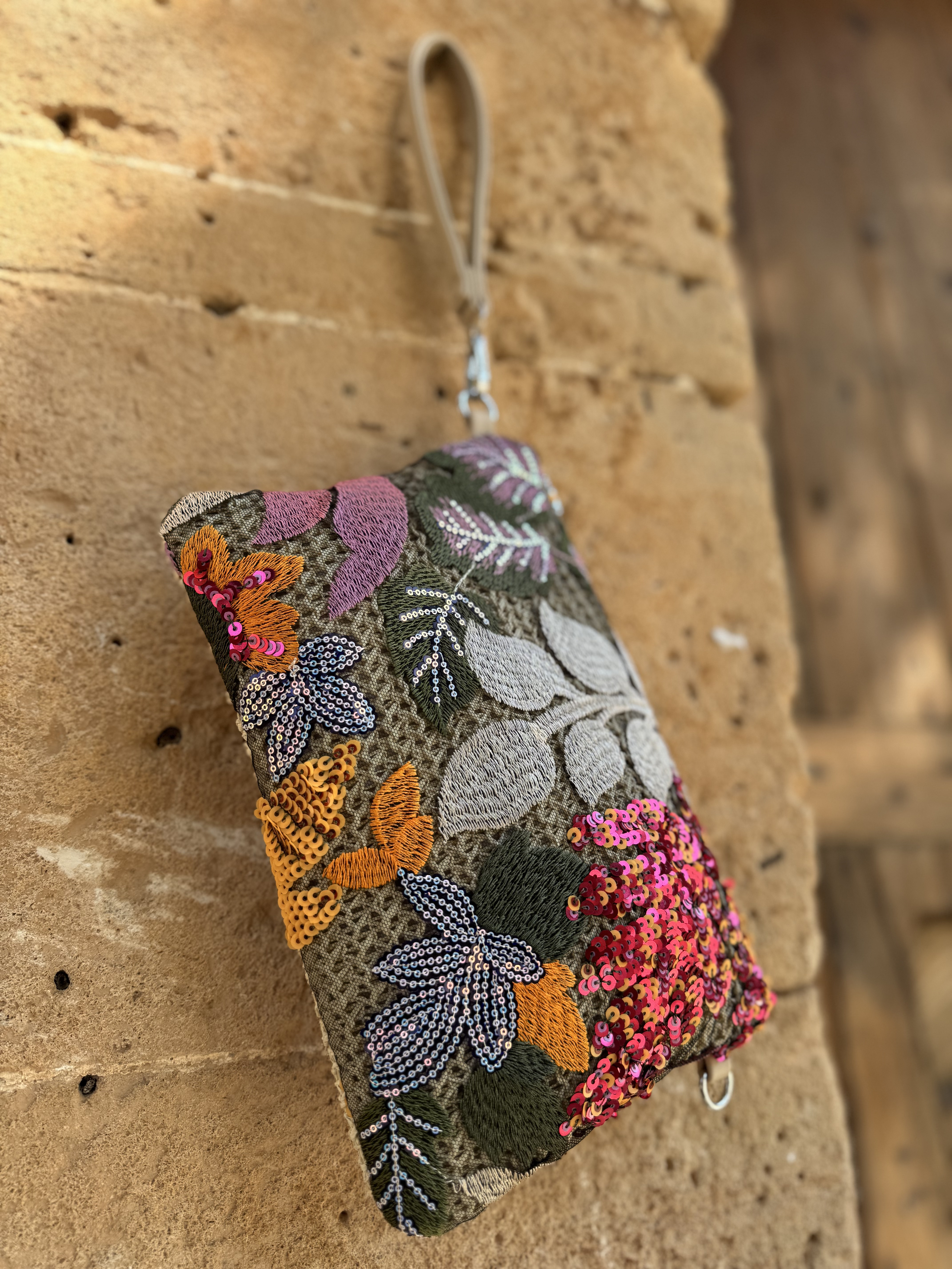 Bolso de mano lentejuleas