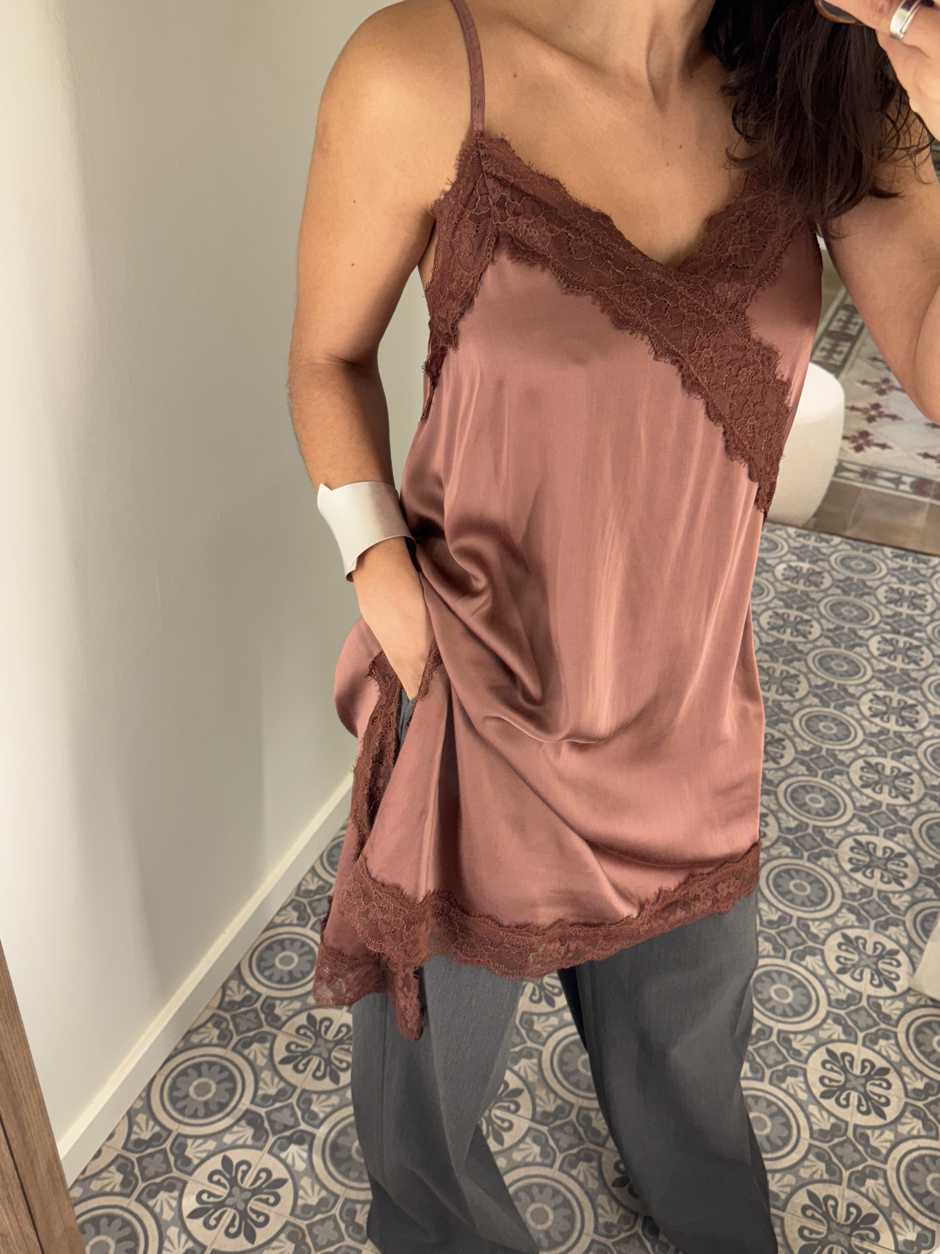 Vestido Lencero corto