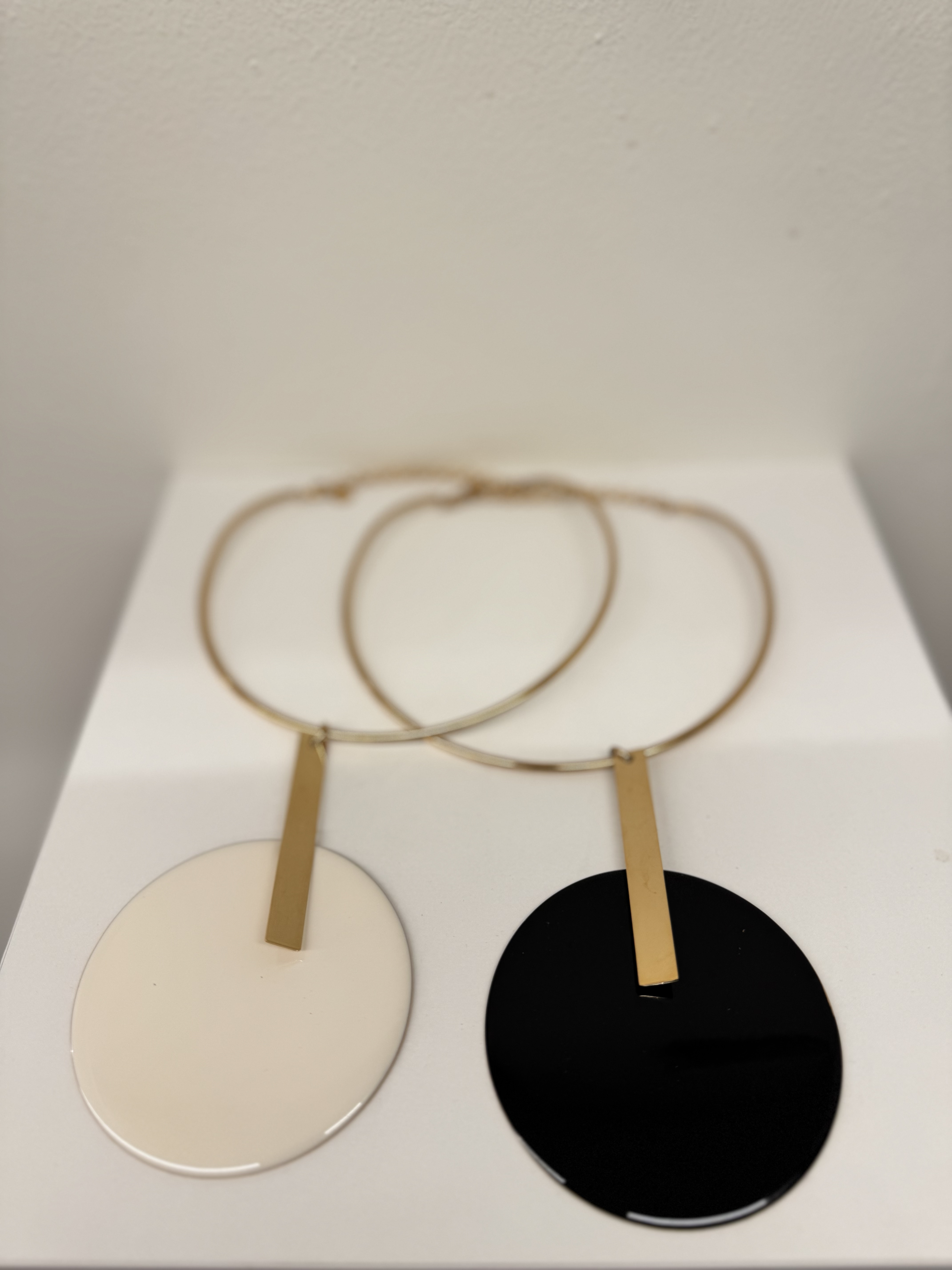 Collar acero geometrico