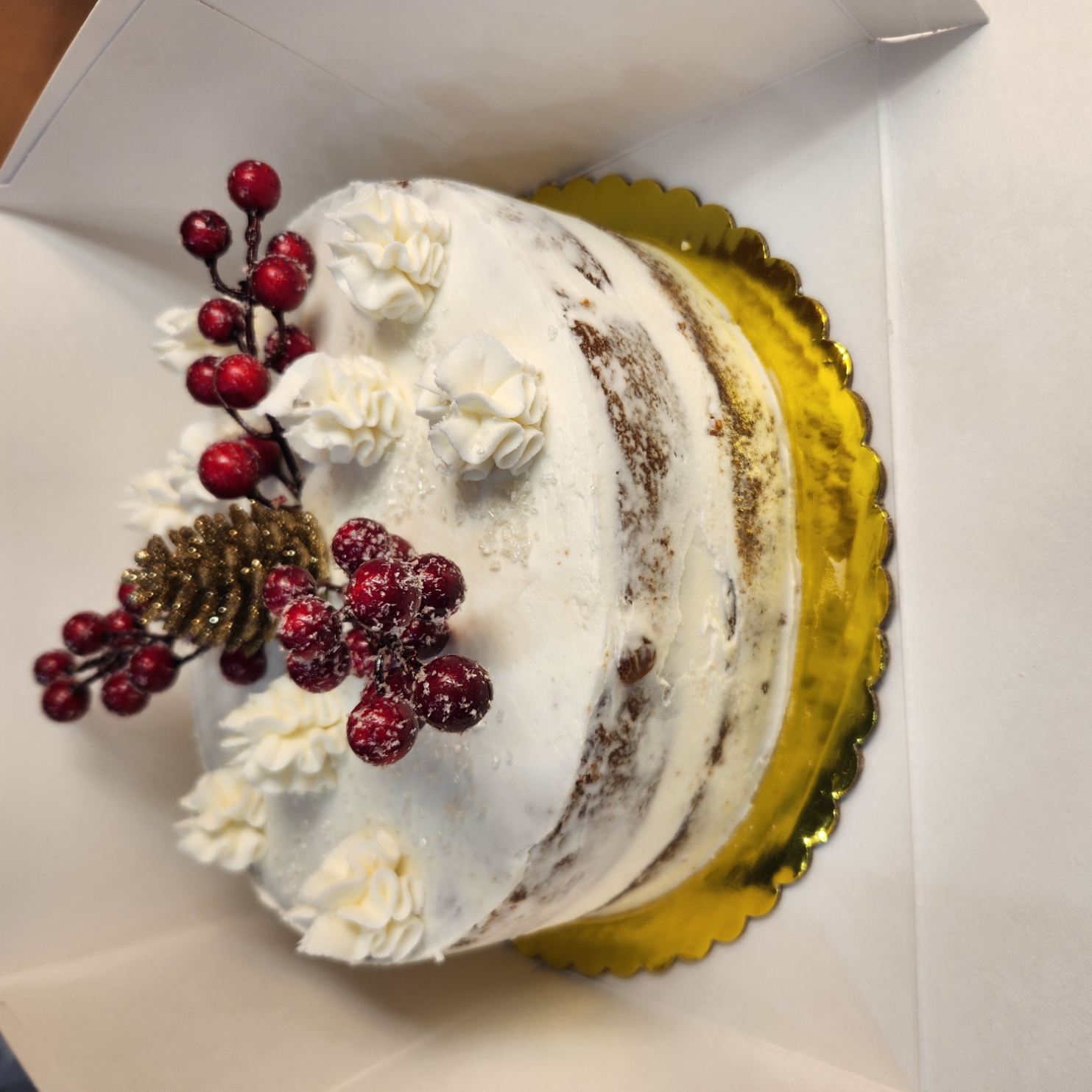 Maple Bourbon Carrot Cake