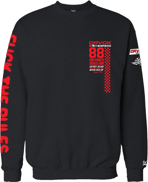 LIVE FAST BLACK SWEATSHIRT