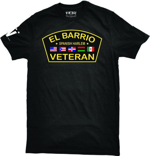 EL BARRIO VETERAN TEE
