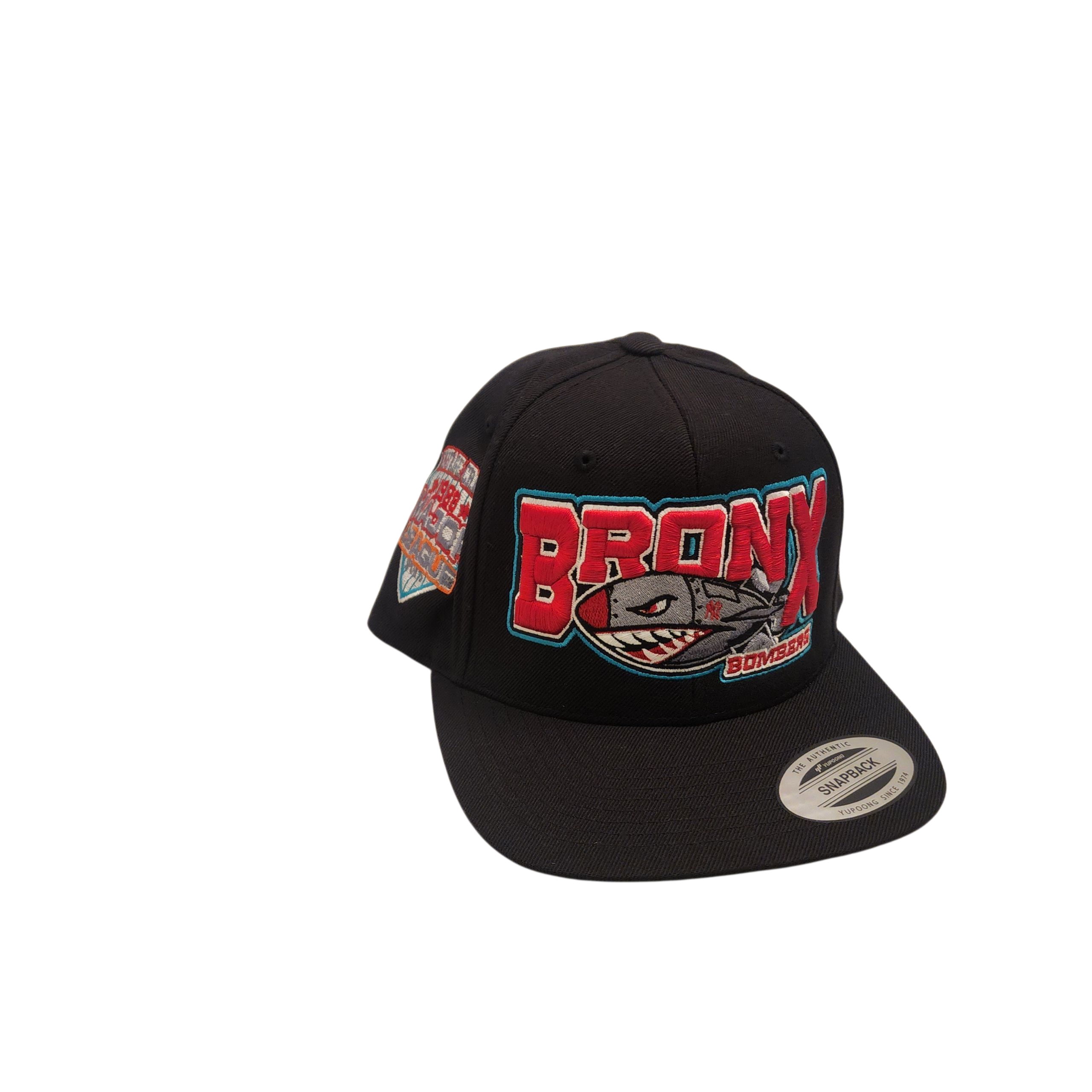 Bronx Bomber Black Snapback